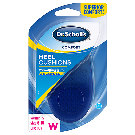 Dr Scholls Comfort Heel Cushions For Women, Size 6-10, 1 Pair by Pasteur Pharmacy