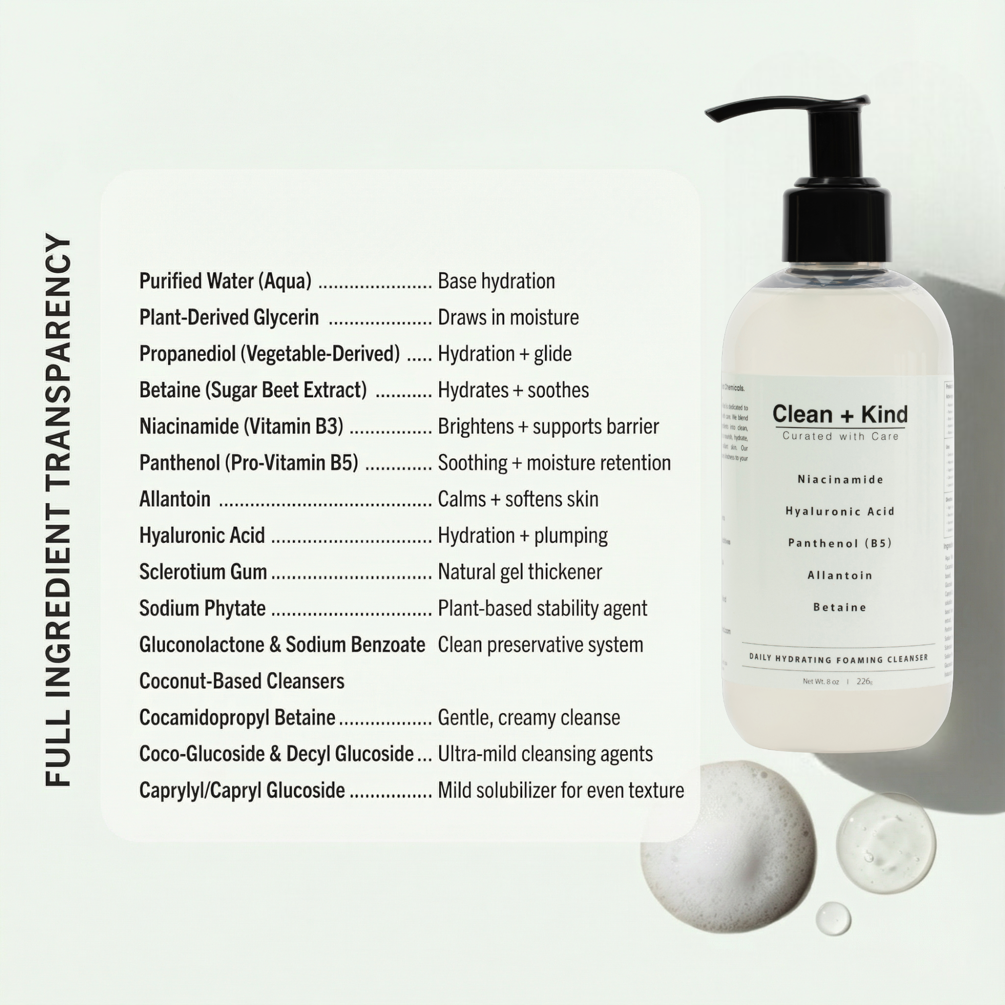 Daily Facial Cleanser by Clean + Kind