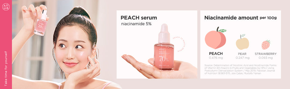 ANUA Peach 70 Niacin Serum by AsiaBeautyMall