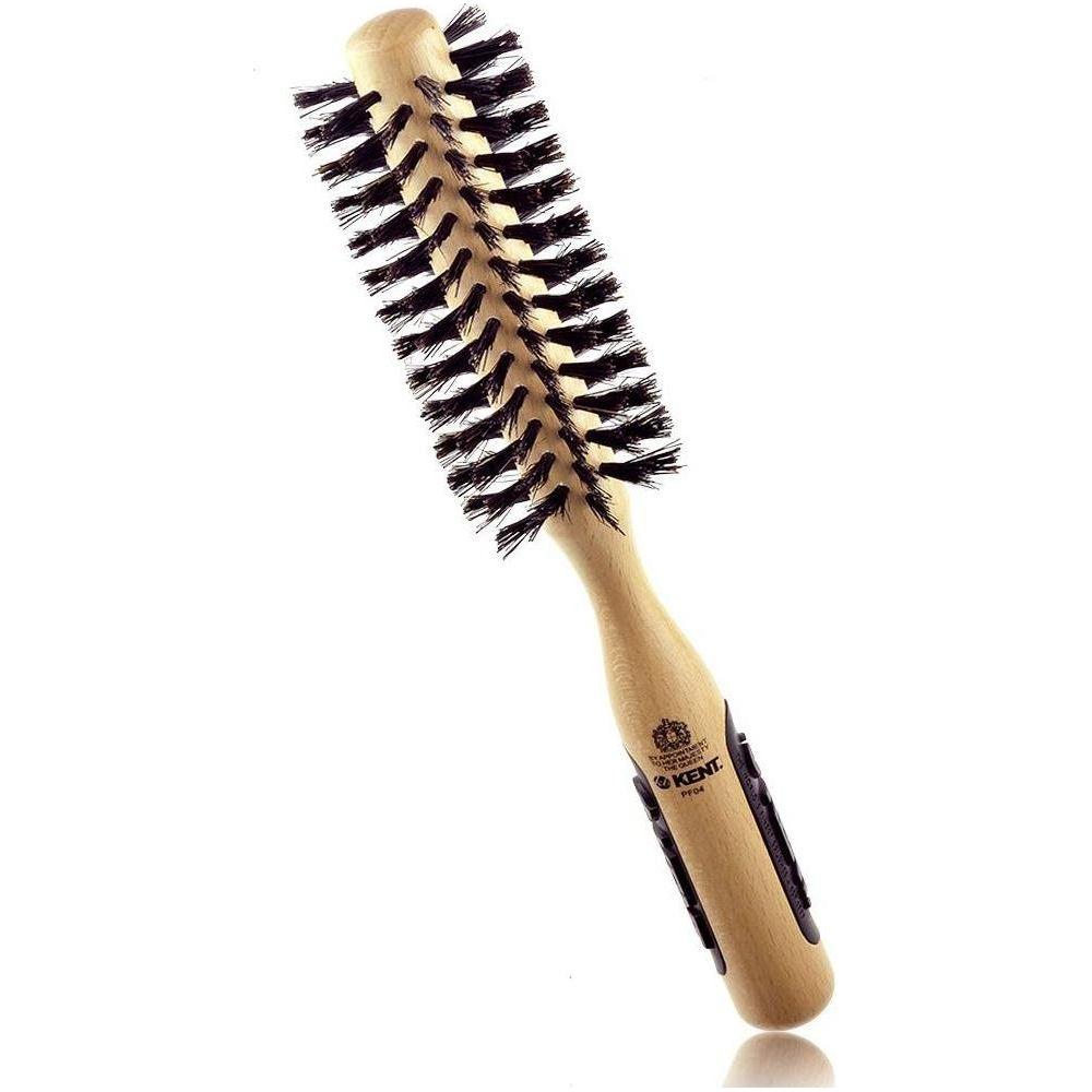 Kent NS04 / PF04 Natural Shine, Pure Boar Bristle, Radial Hair Brush by Pasteur Pharmacy