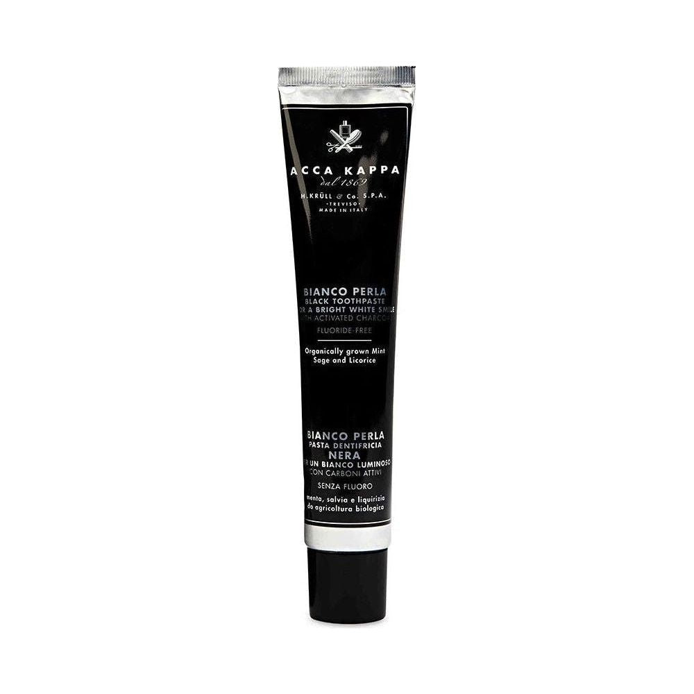 Acca Kappa Blanco Perla Black Toothpaste Fluoride-Free 3.4 Oz by Pasteur Pharmacy