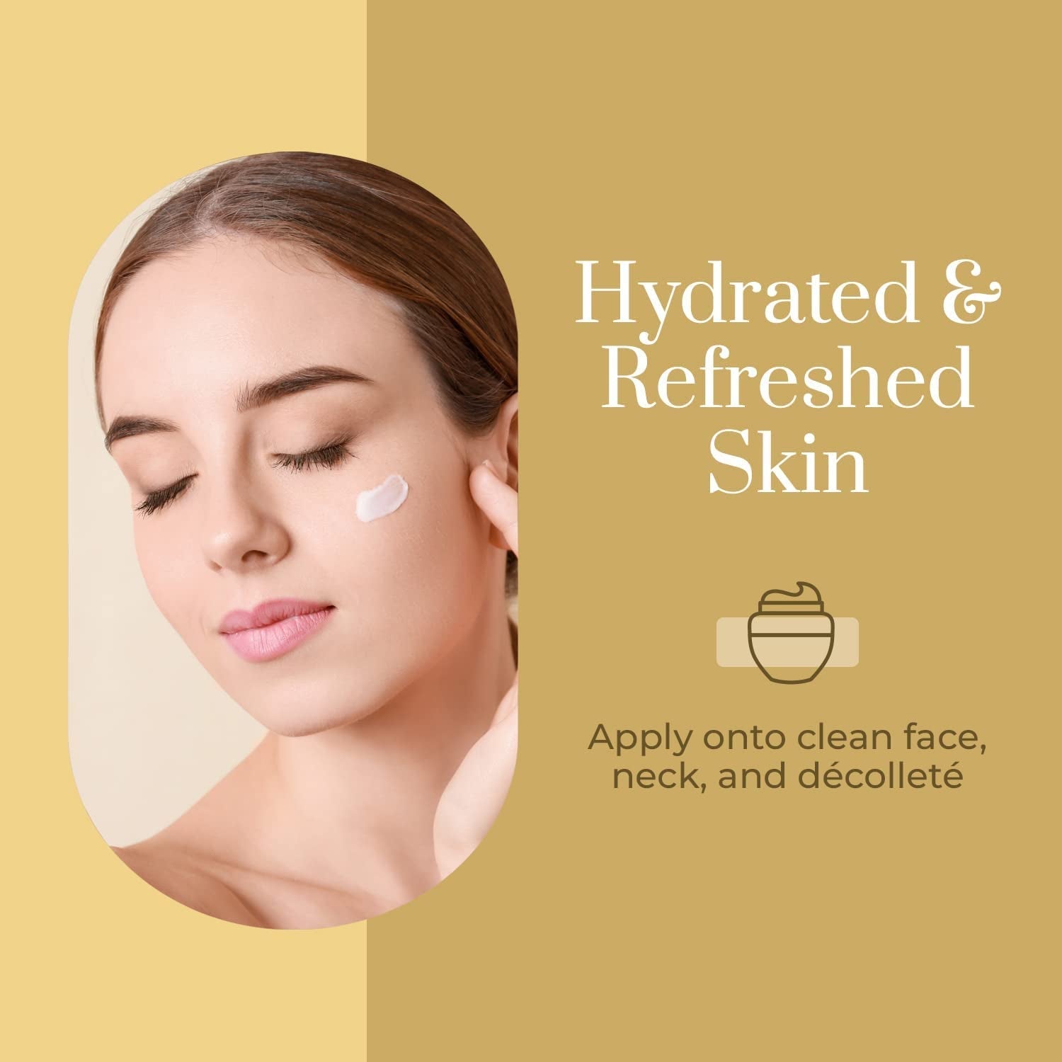 24K Gold & Collagen Daily Face Moisturizer - Dermatologist Tested, Reduces Fine Lines, Anti-Aging, Clean Beauty, Cruelty-Free Korean Skincare, All Skin Types - 1.69 Oz by Korean Skin Care
