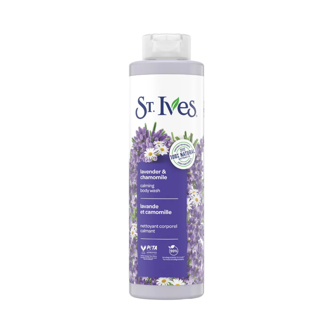 St. Ives Lavender & Chamomile Calming Body Wash (22oz) by Farmacias Savia