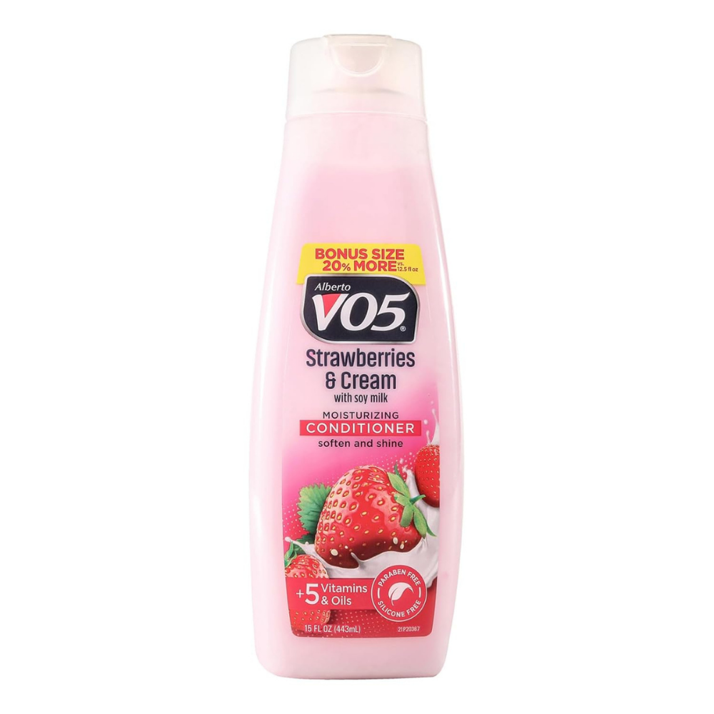 Alberto VO5 Strawberries & Cream Moisturizing Conditioner (15oz) by Farmacias Savia