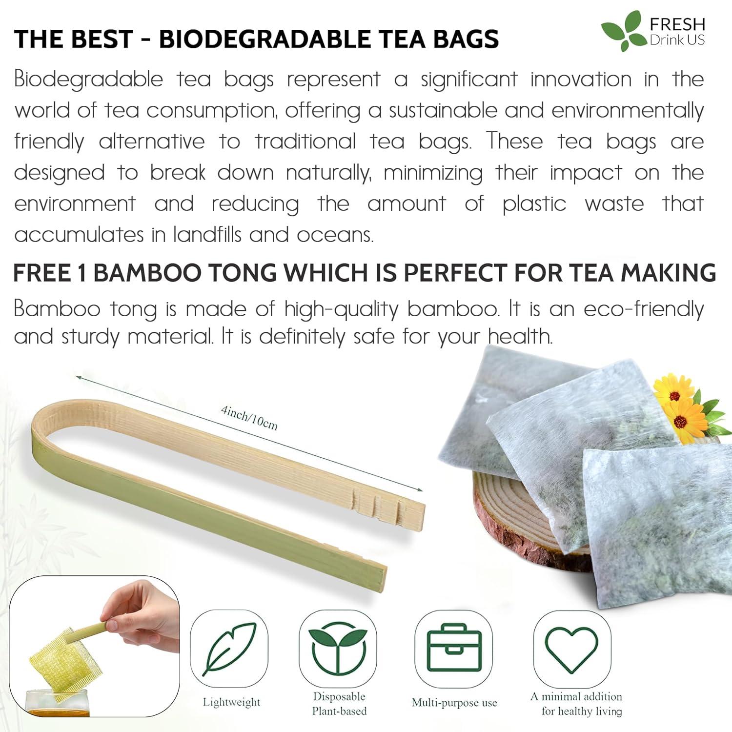 Premium Rosemary Leaves, Tea Bags, Powder, 100% Natural & Pure from Dried Rosemary Leaves, No Additives, No Caffeine, Vegan. Dried Rosemary Herb, Perfect for Seasoning, Spice Blends for Grilling & Cooking by FreshDrinkUS - Natural and Premium Herbal Tea