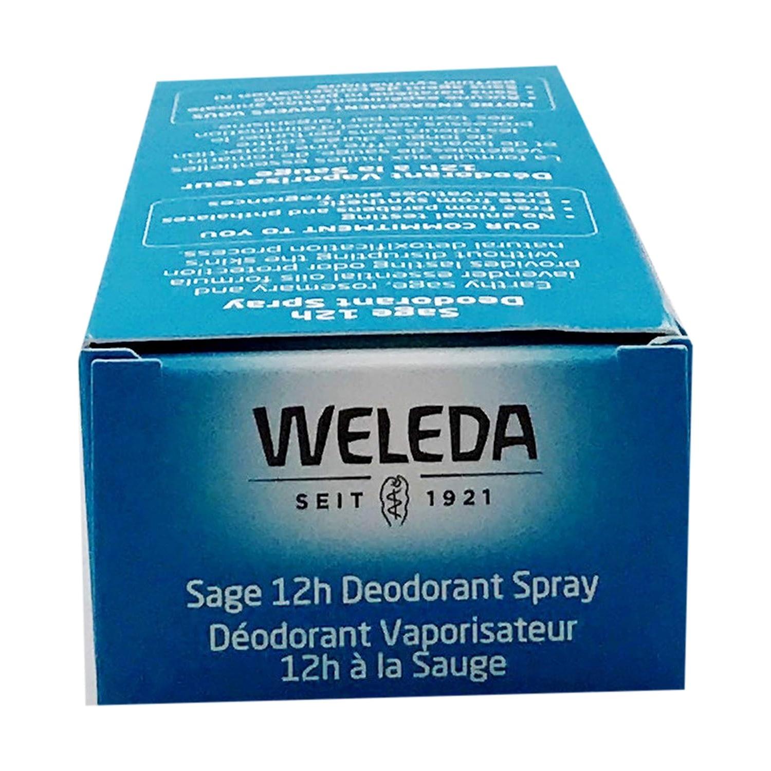 Weleda Sage Deodorant Spray 3.4 oz by Pasteur Pharmacy