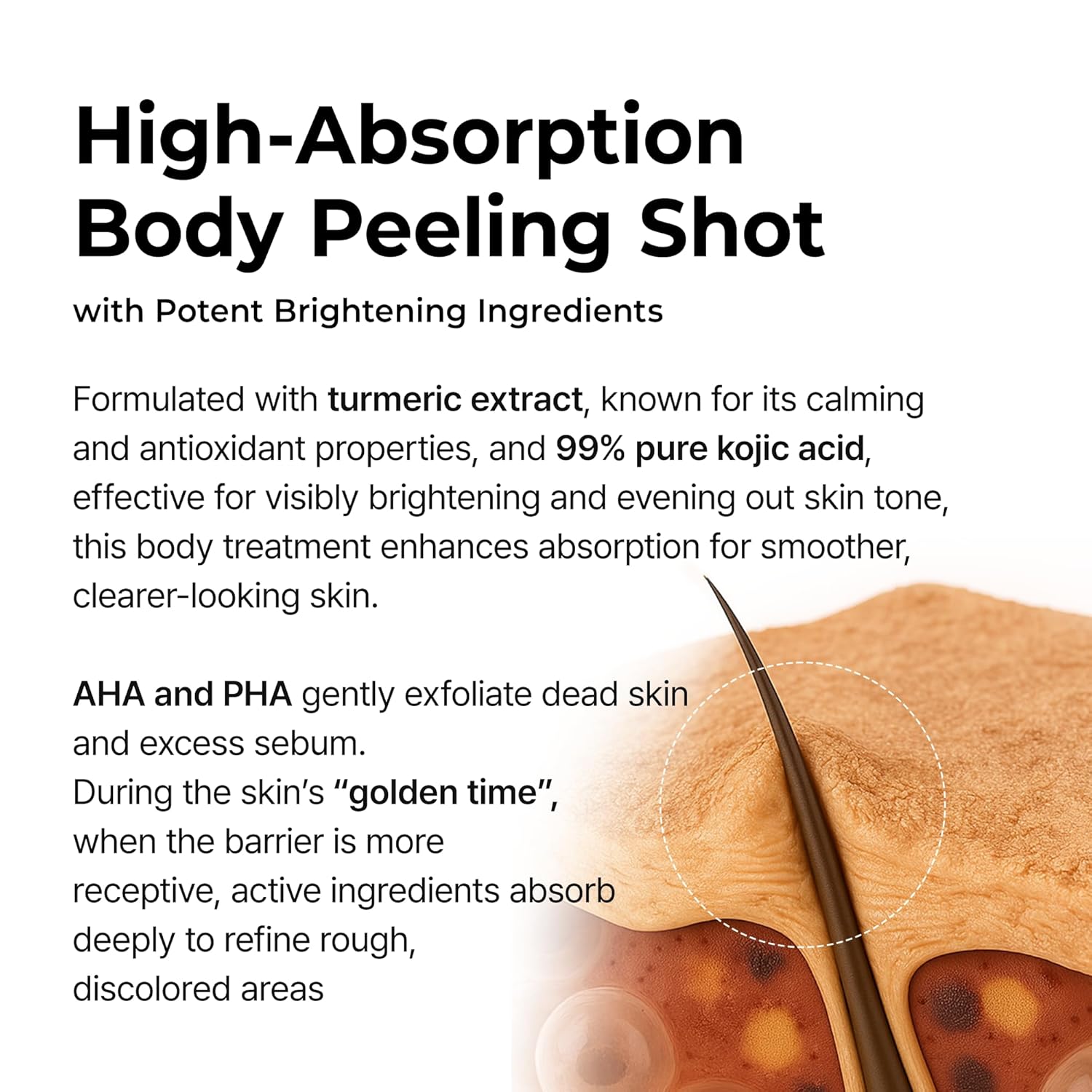 Dr. Melaxin Peel Shot Exfoliating Kojic Acid Turmeric Spray by AsiaBeautyMall