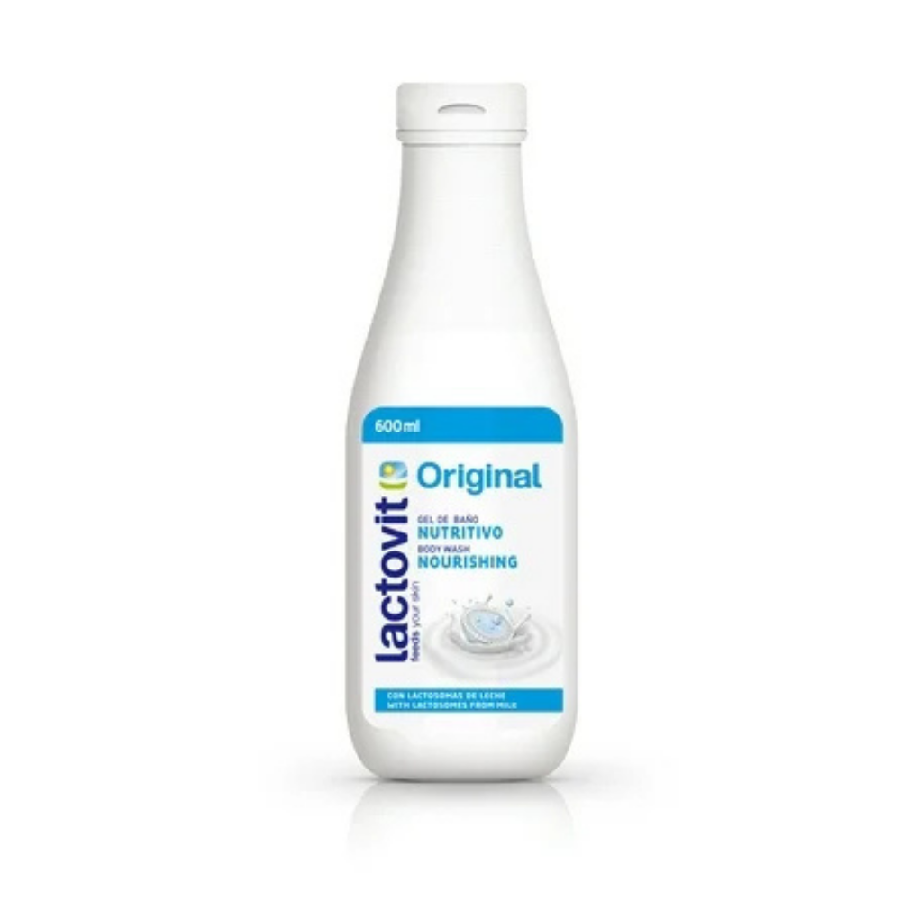 Lactovit Original Nourishing Shower Gel (600ml) by Farmacias Savia