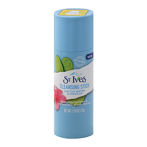St Ives Hydration Cactus Water & Hibiscus Cleansing Stick - 1.59oz by Pasteur Pharmacy