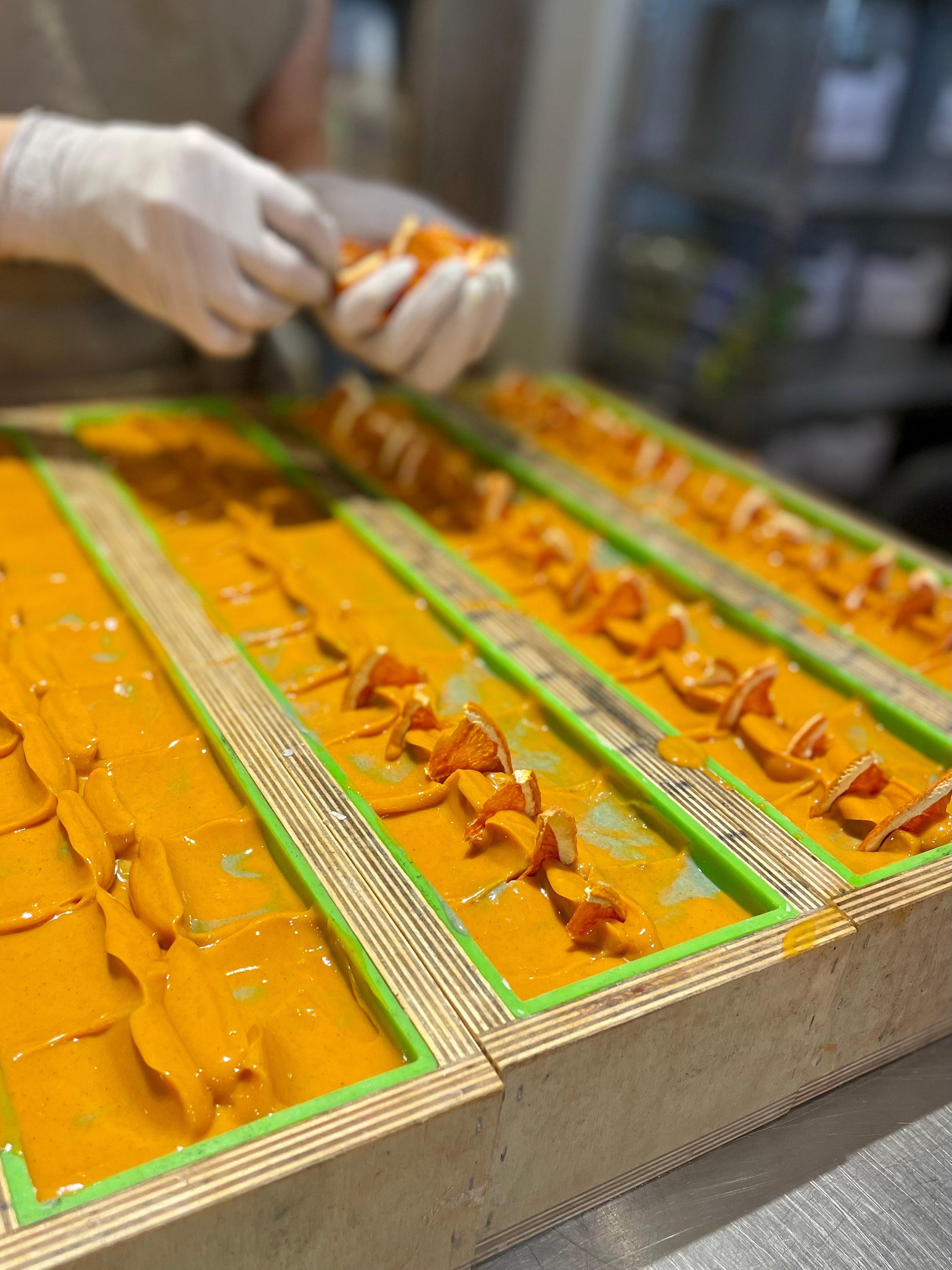 Lemongrass & Orange Tea | Cocoa Butter Soap by MION Artisan Soap Co.