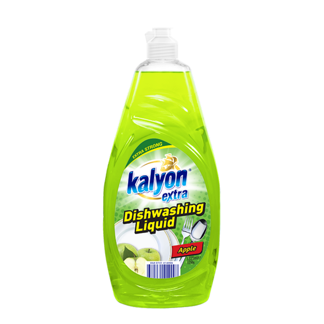Kalyon Extra Liquid Dishwashing Detergent Apple 1225ml by Farmacias Savia