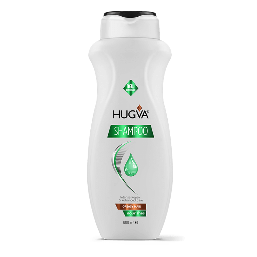 HUGVA Shampoo Greasy Hair Intense Repair (600ml) by Farmacias Savia