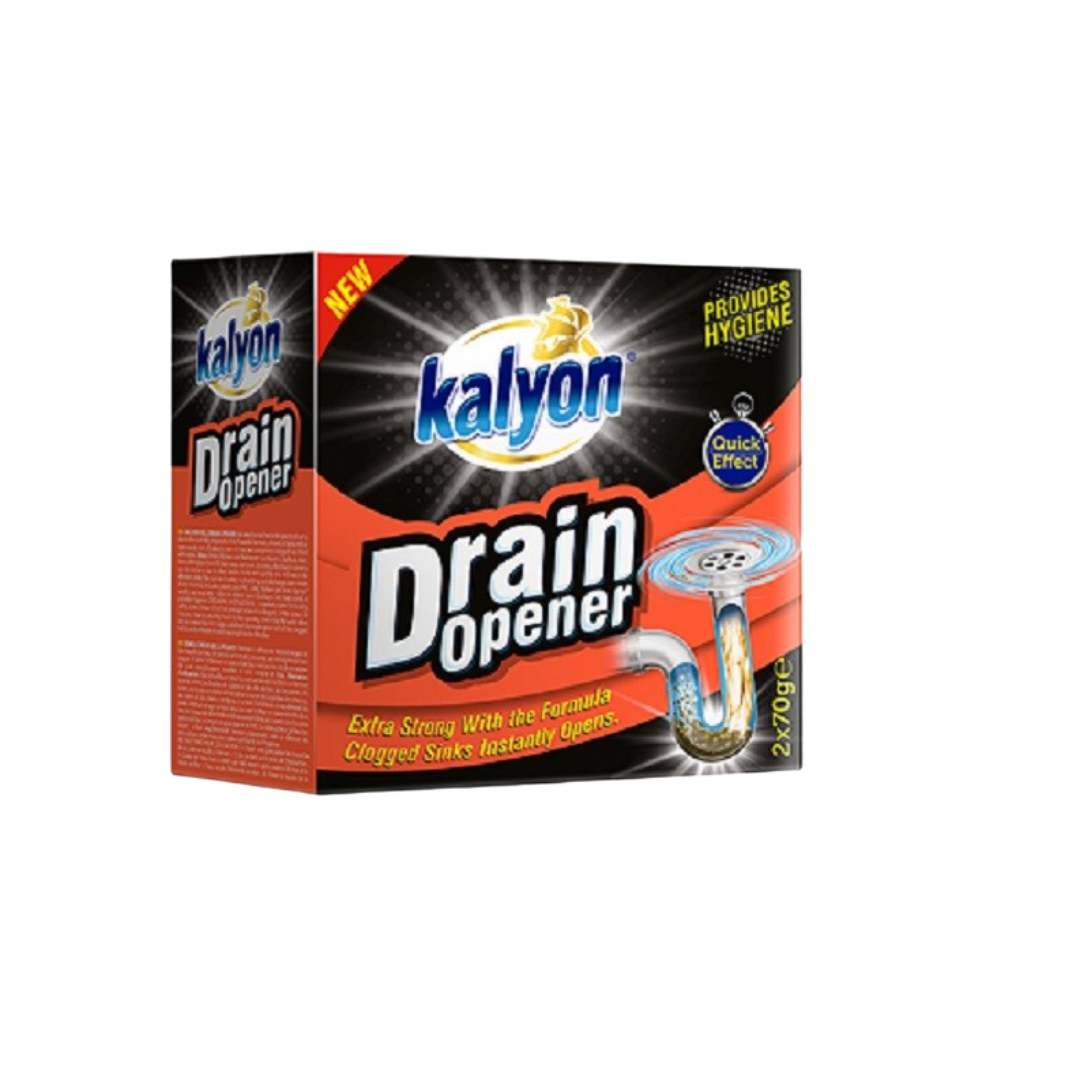 Kalyon Drain Opener Powder 150g (3x50g) by Farmacias Savia