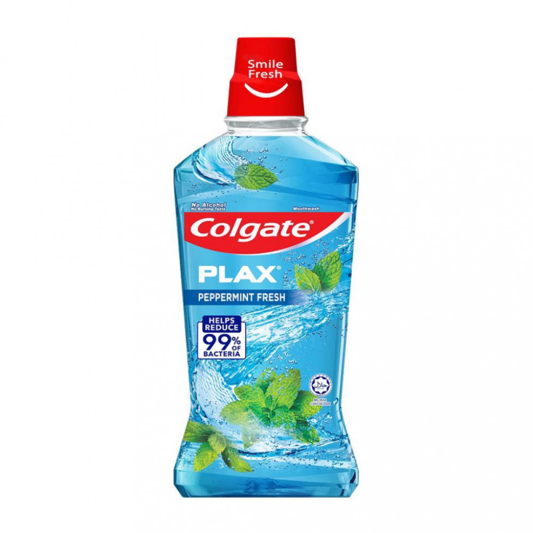 Colgate Plax Peppermint Fresh Mouthwash Alcohol-Free (25.4 oz) by Farmacias Savia