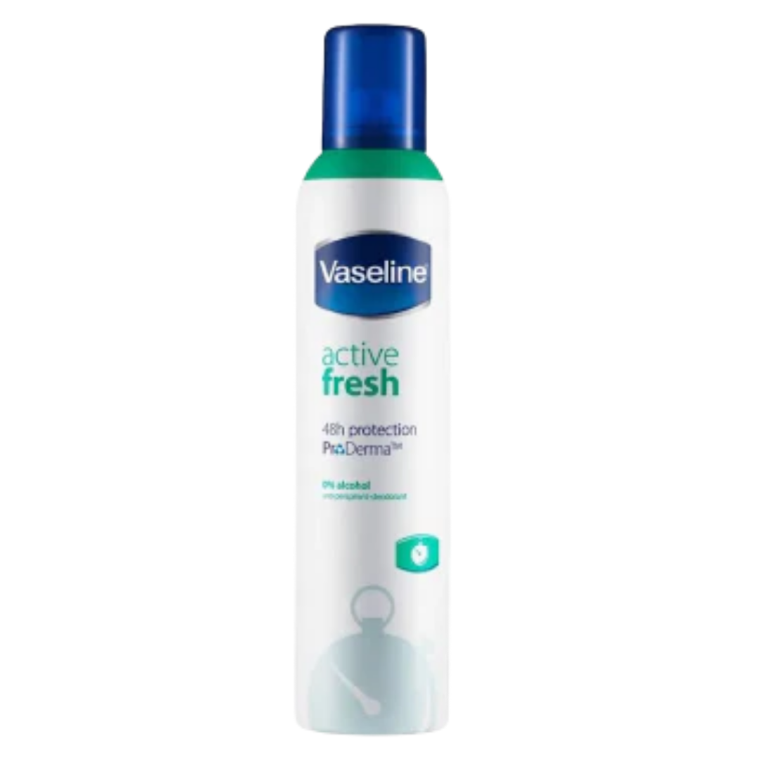 Vaseline Active Fresh 48H Antiperspirant Deodorant Spray (8.5 oz) by Farmacias Savia