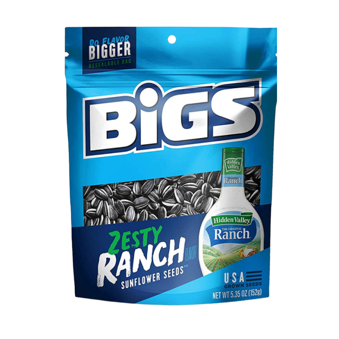 BIGS Sunflower Seeds Ranch Flavor (5.35oz) by Farmacias Savia