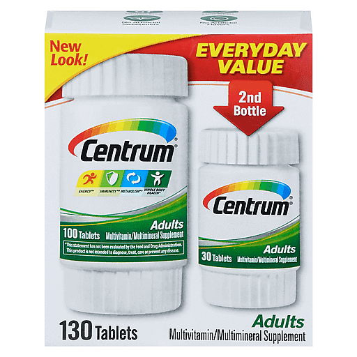 Centrum Adult Multivitamin And Multimineral Supplement Tablets by Pasteur Pharmacy