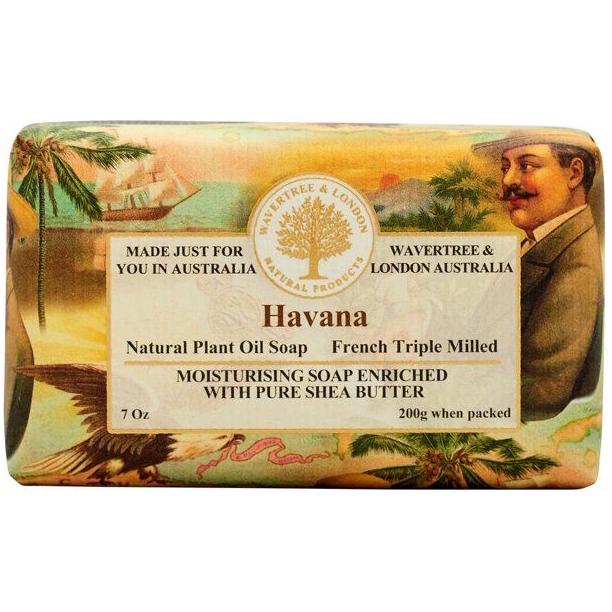 Wavertree & London Havana Australian Natural Luxury Soap Bar 7 Oz by Pasteur Pharmacy