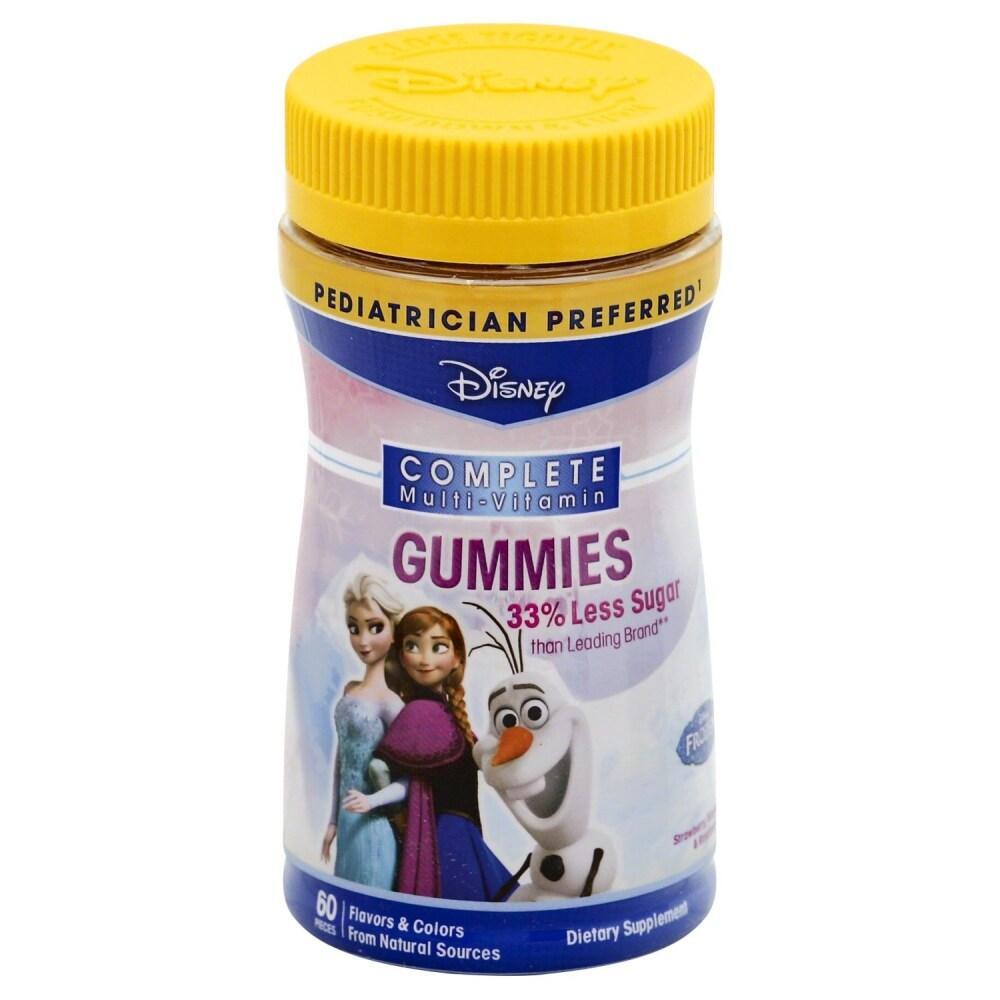 NatureSmart Disney Frozen Complete Multi-Vitamin Gummies Strawberry, Watermelon & Raspberry by Pasteur Pharmacy