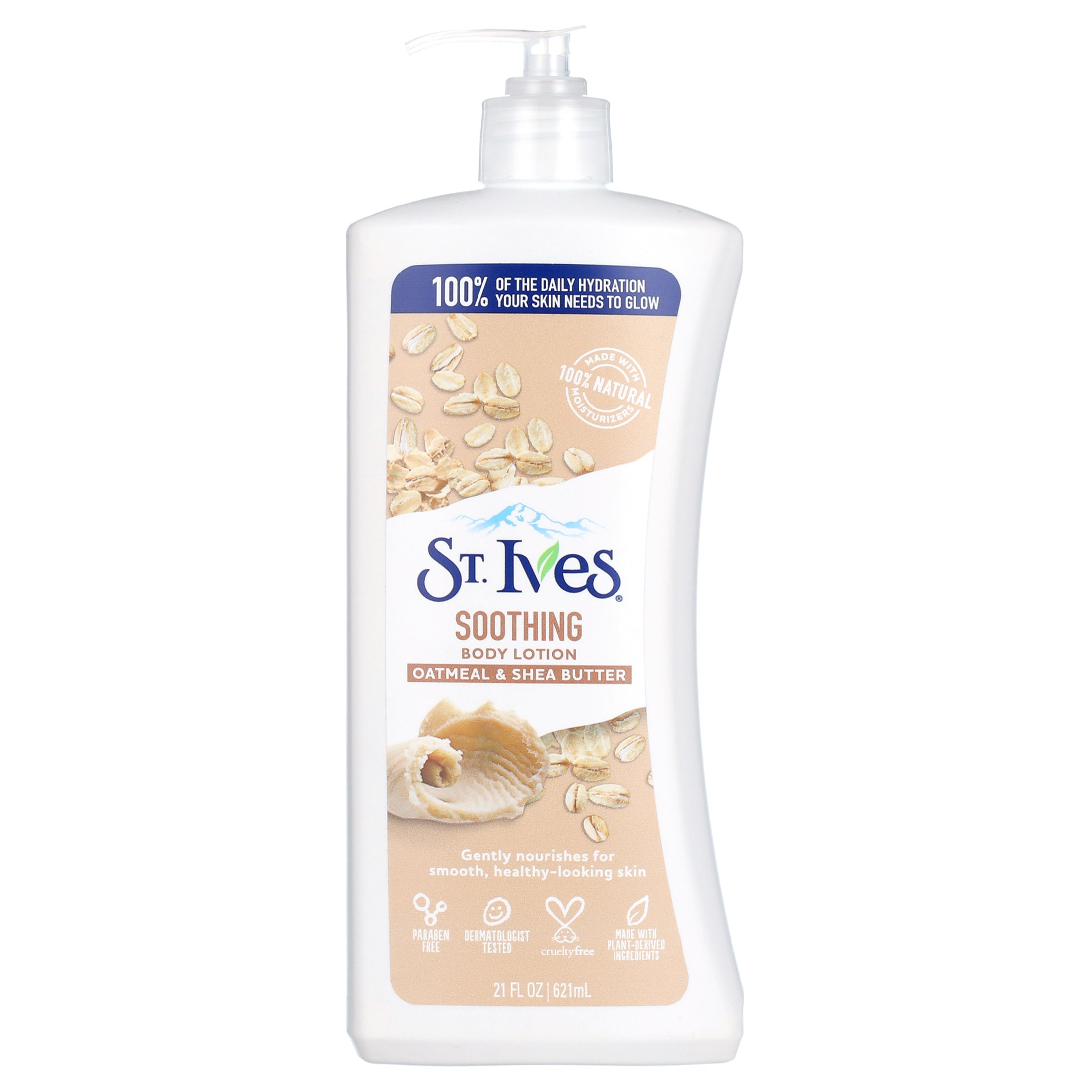 St. Ives Soothing Hand & Body Lotion Oatmeal & Shea Butter, 21 Oz by Pasteur Pharmacy