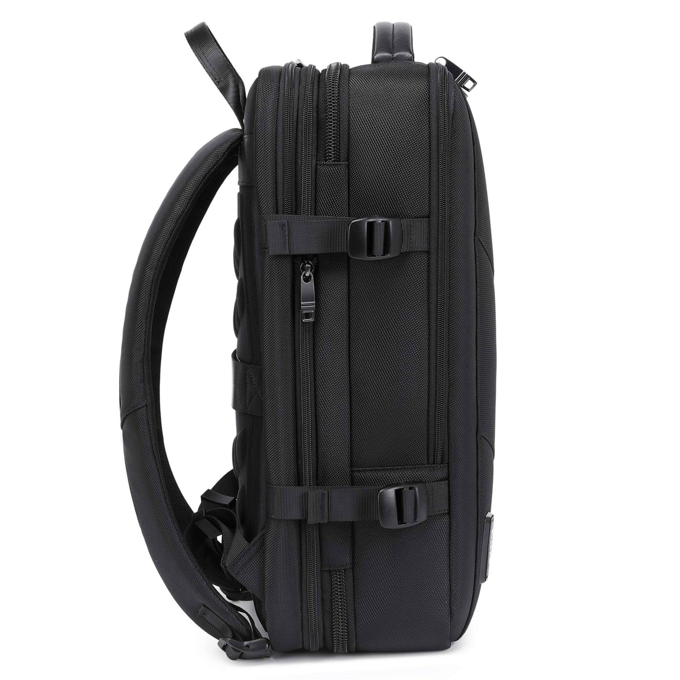 Pro Travel Vegan Backpack 401 - Expandable & Lock by Doshi FCSA