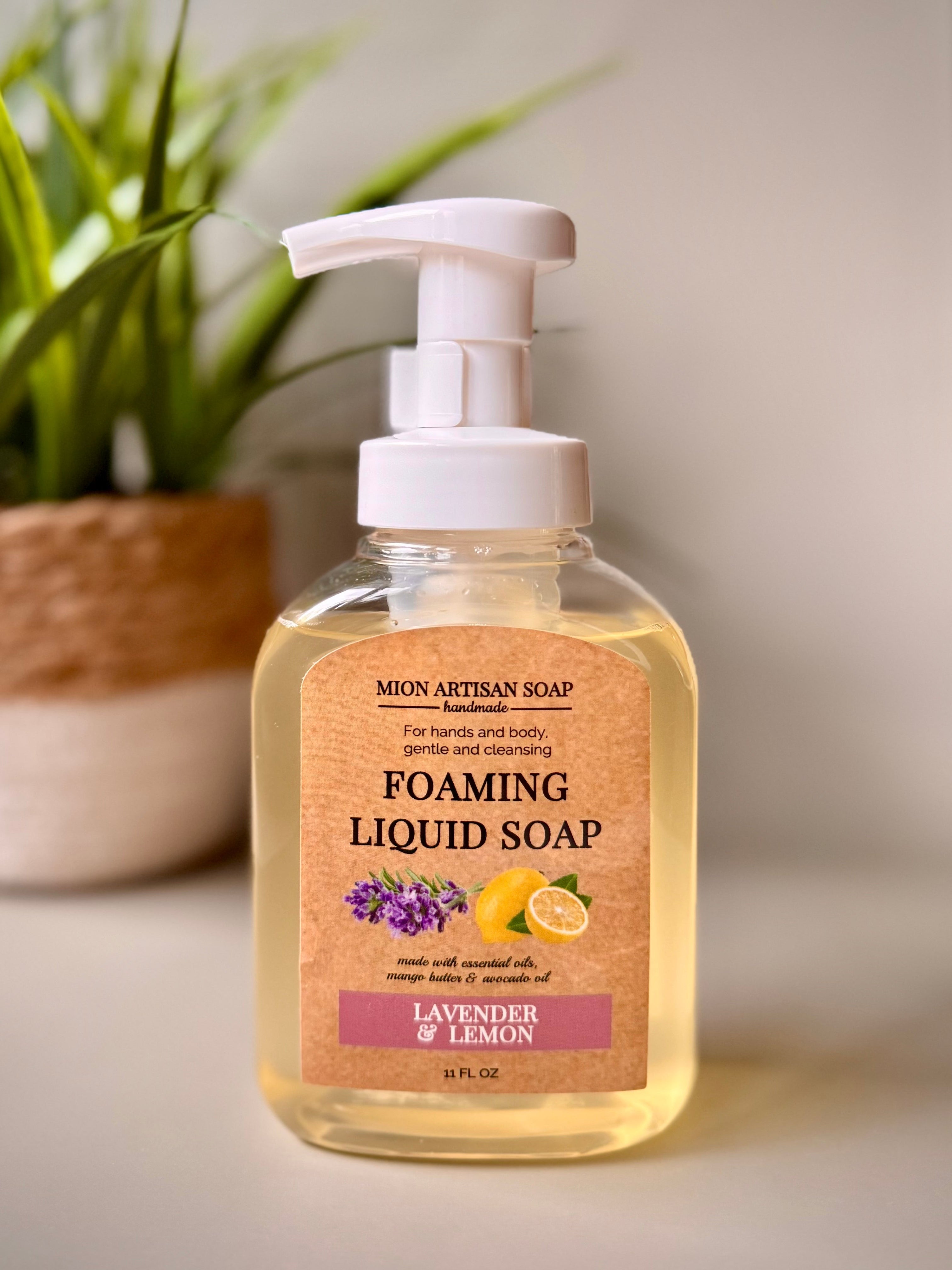 Liquid Soap | Luxurious Foam for Hands & Body by MION Artisan Soap Co.