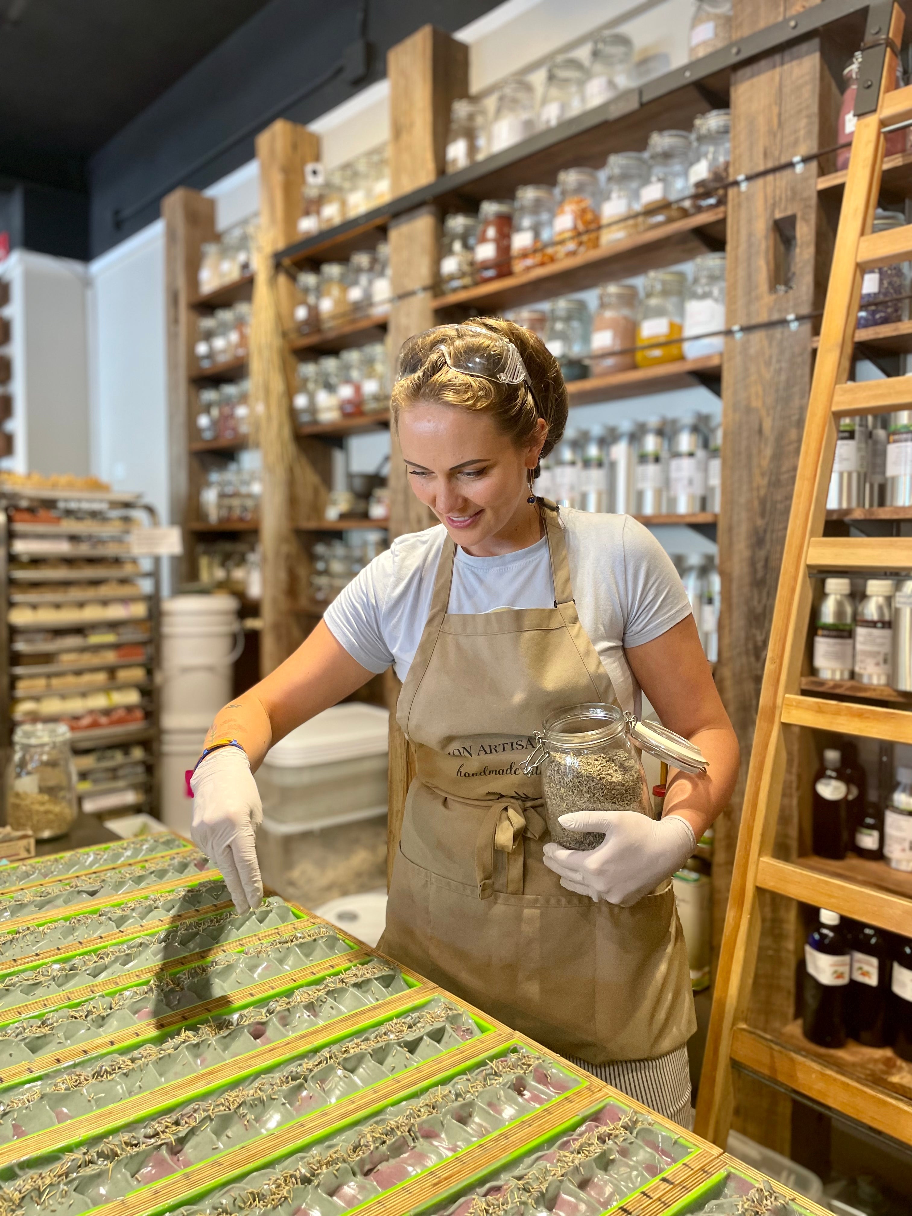 Lavender and Rosemary | Aloe Butter Soap by MION Artisan Soap Co.