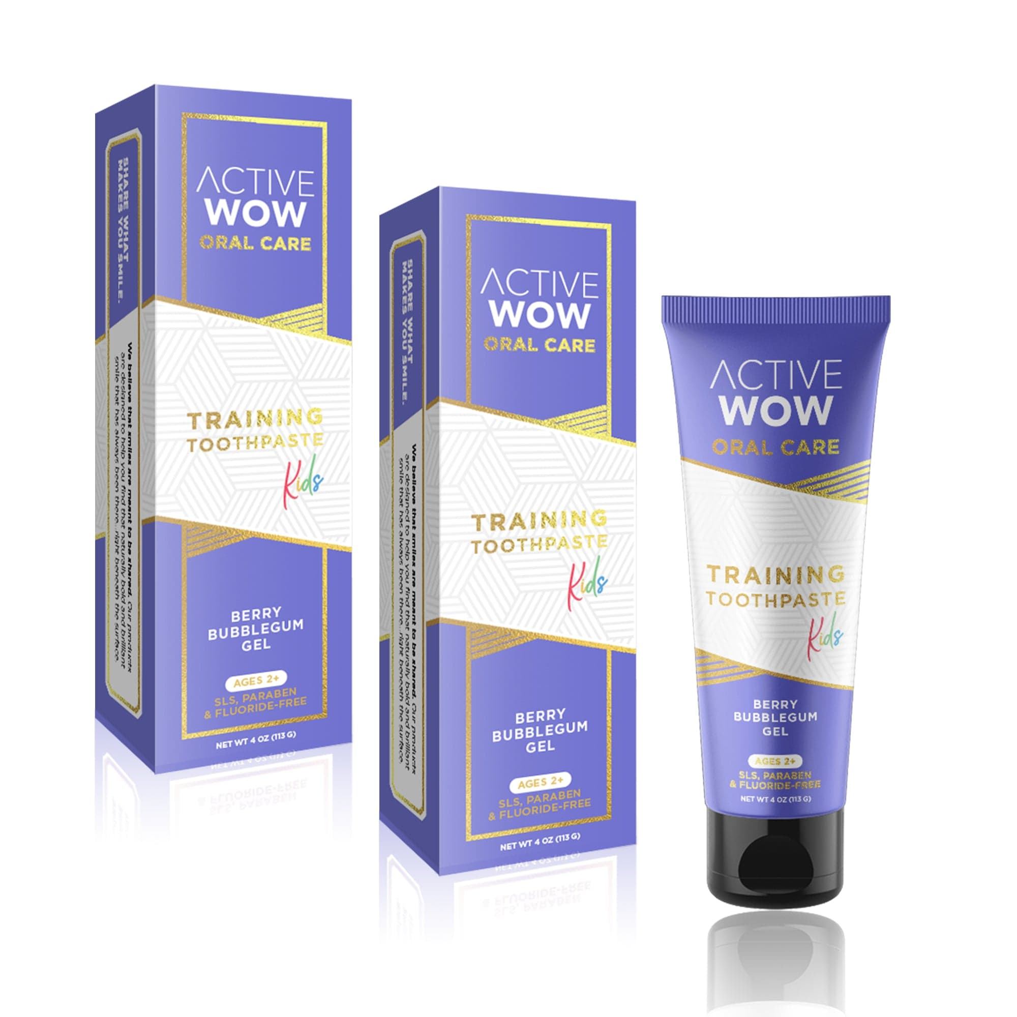 Kids Training Toothpaste by Active Wow