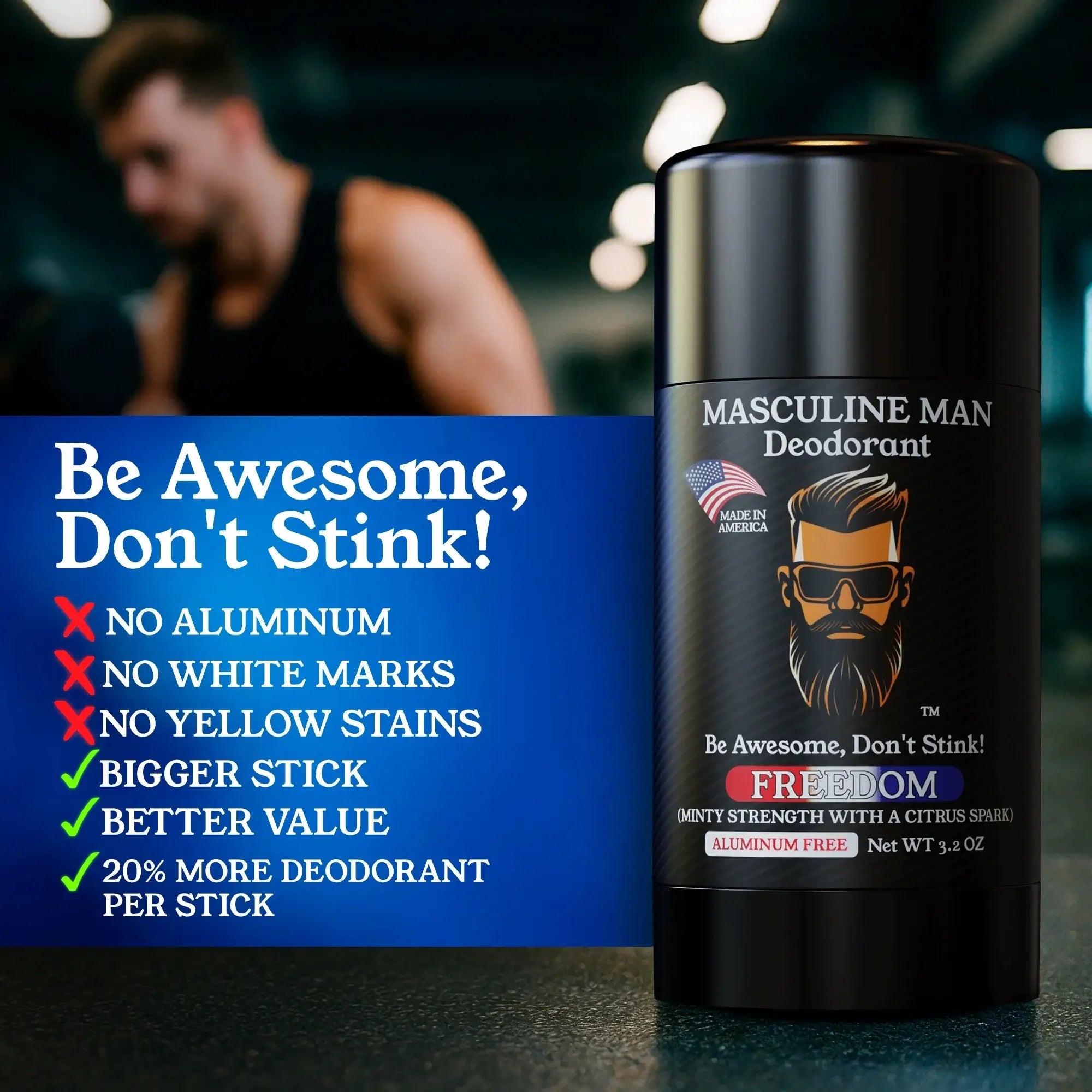 ALPHA SAVER PACK (4 DEODORANTS) by Masculine Man