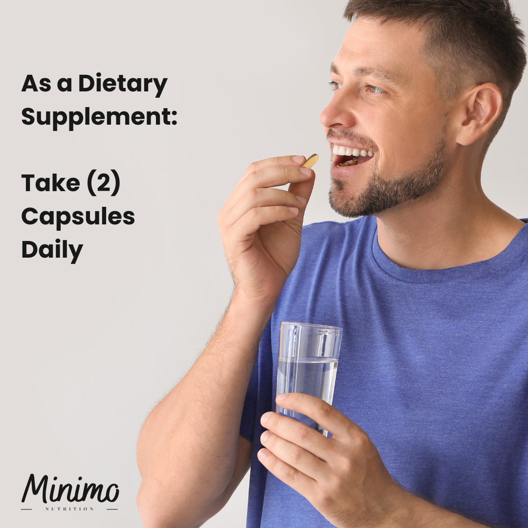 Organic Chaga Mushroom, 60 ct. by Minimo Nutrition