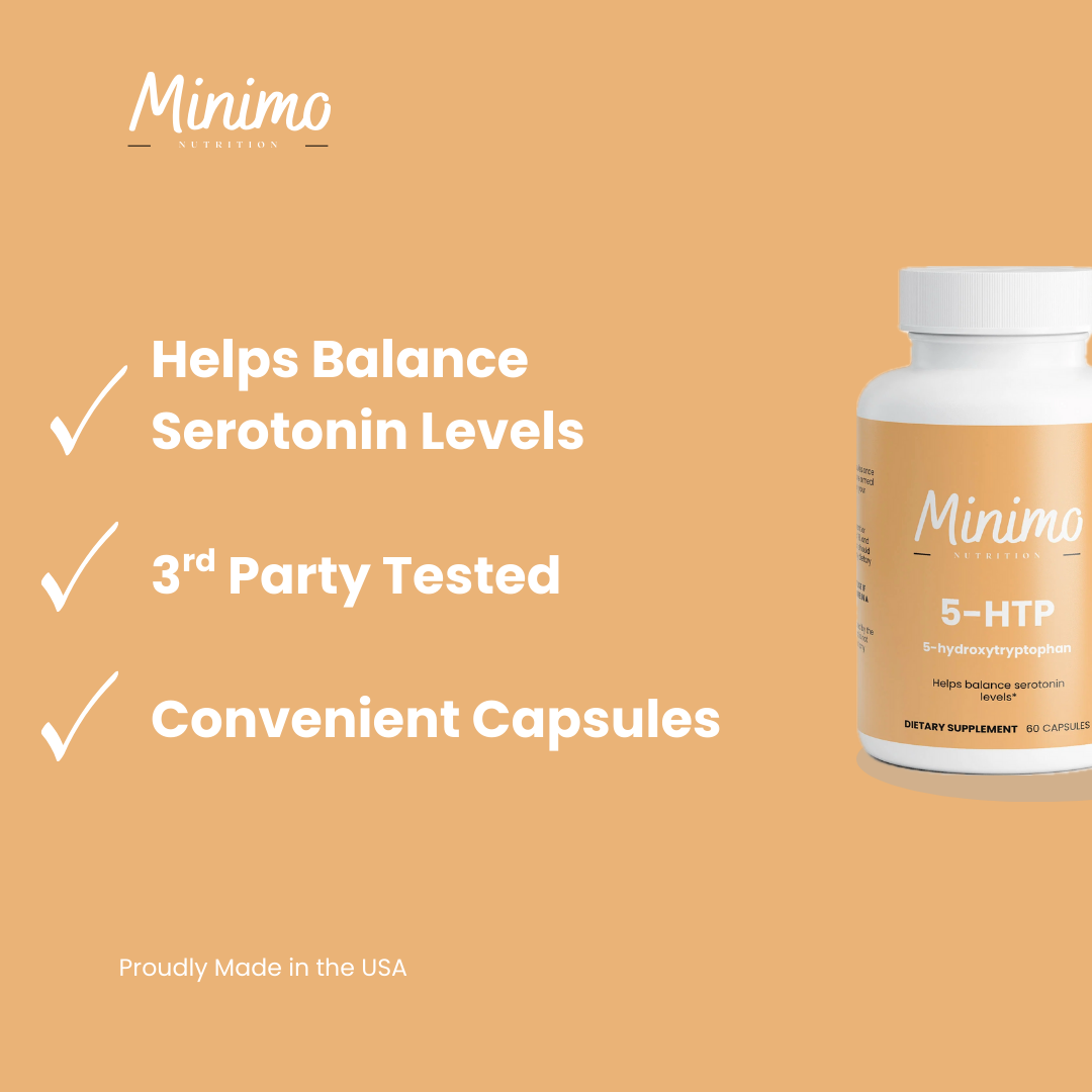 5-HTP, 60 ct. by Minimo Nutrition