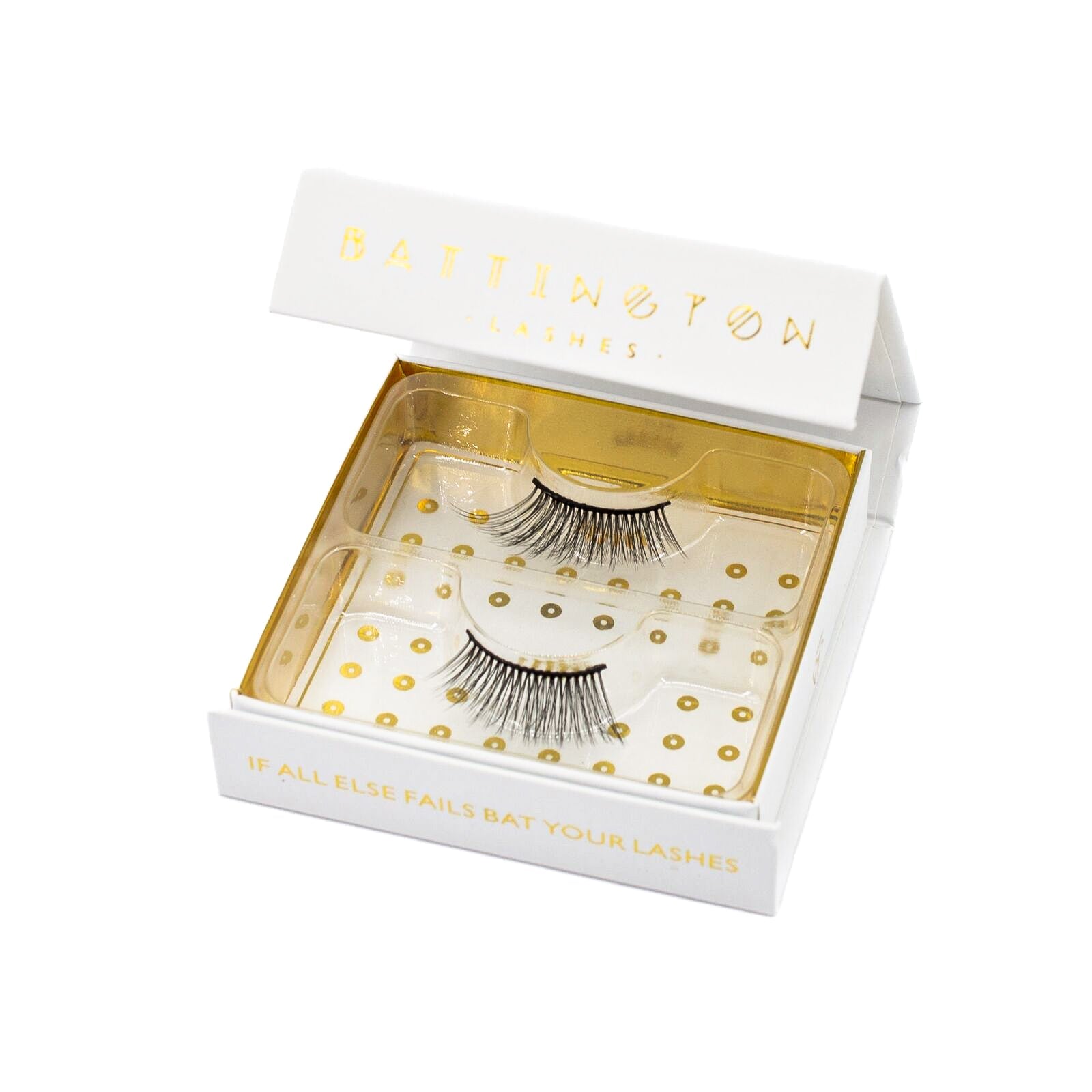 BATTINGTON Demi 3D Silk Half Lash - 1 Pair - New by This is Beauty US