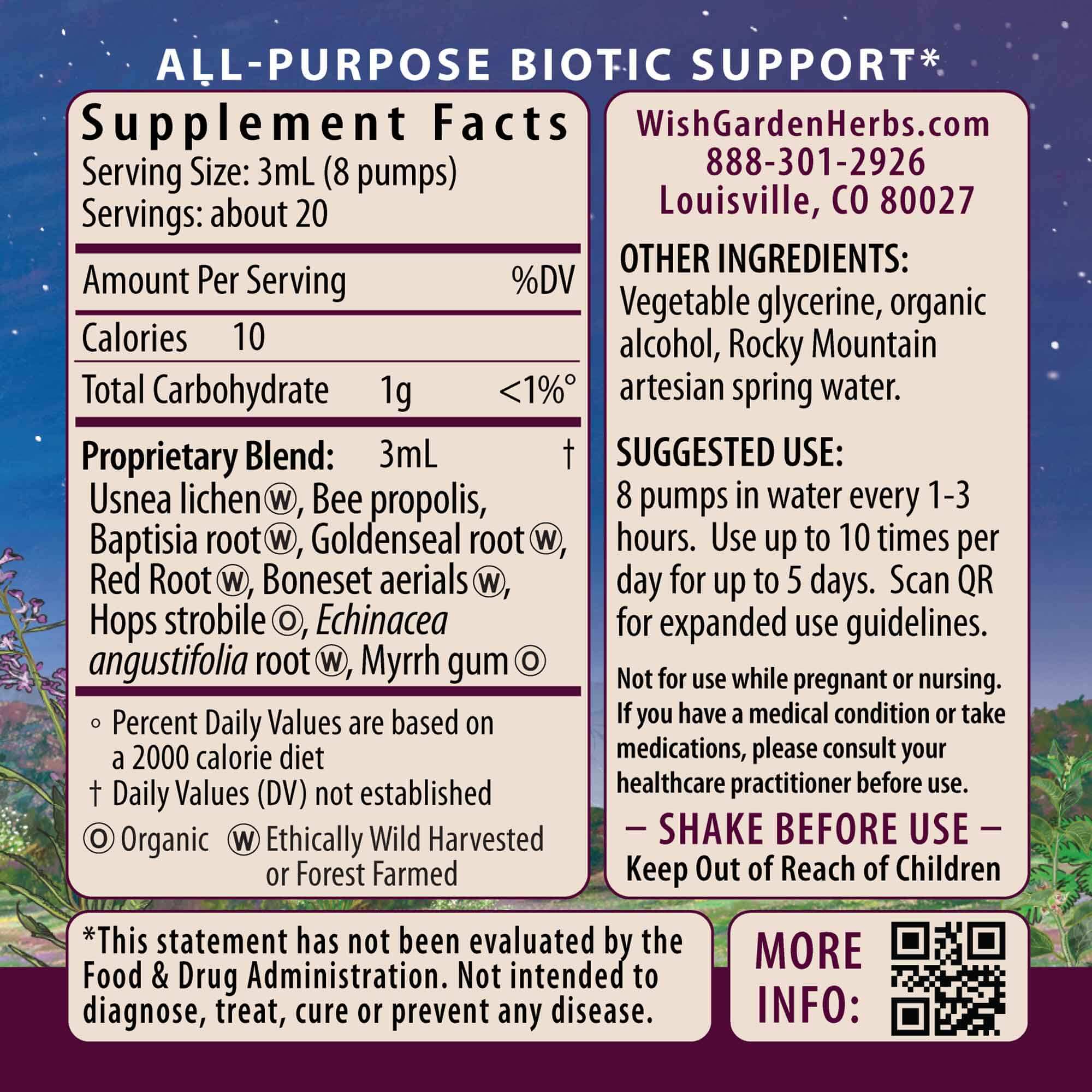 Kick-Ass Biotic, Immune Force by WishGarden Herbs