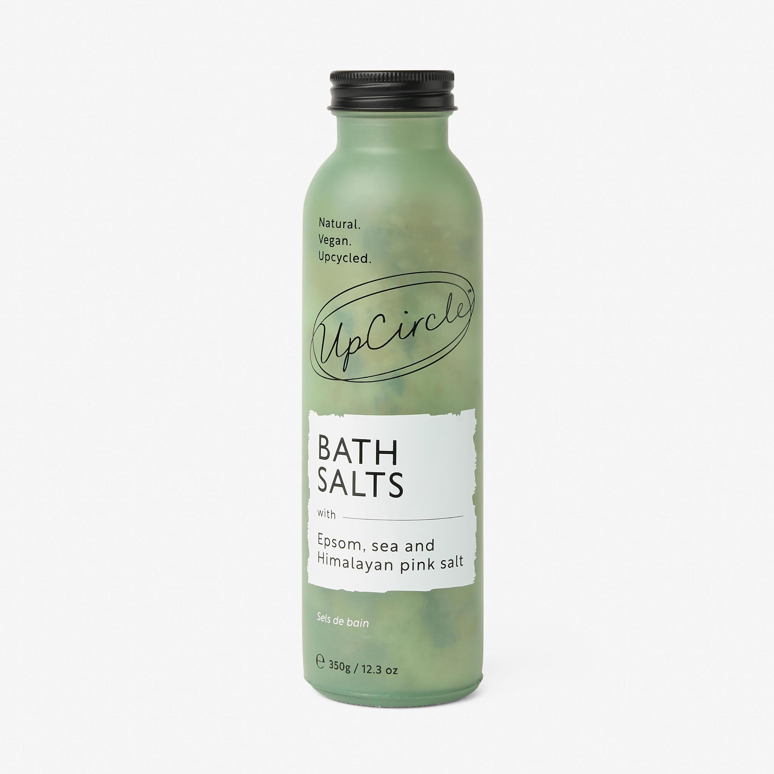Bath Salts with Epsom, Sea and Himalayan Pink Salt by UpCircle