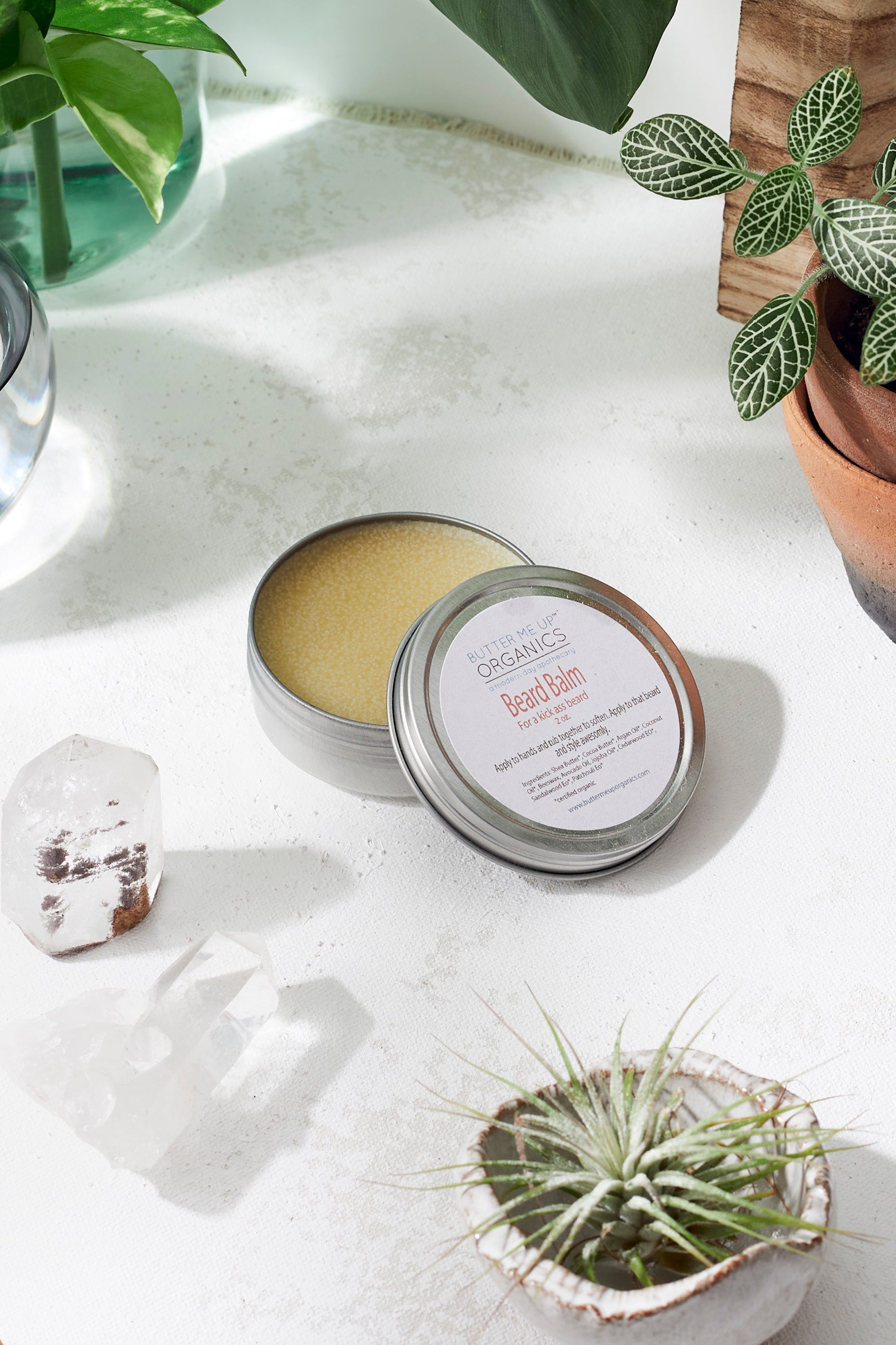 Organic Beard Balm / Beard Balm / Organic Grooming / by Butter Me Up Organics