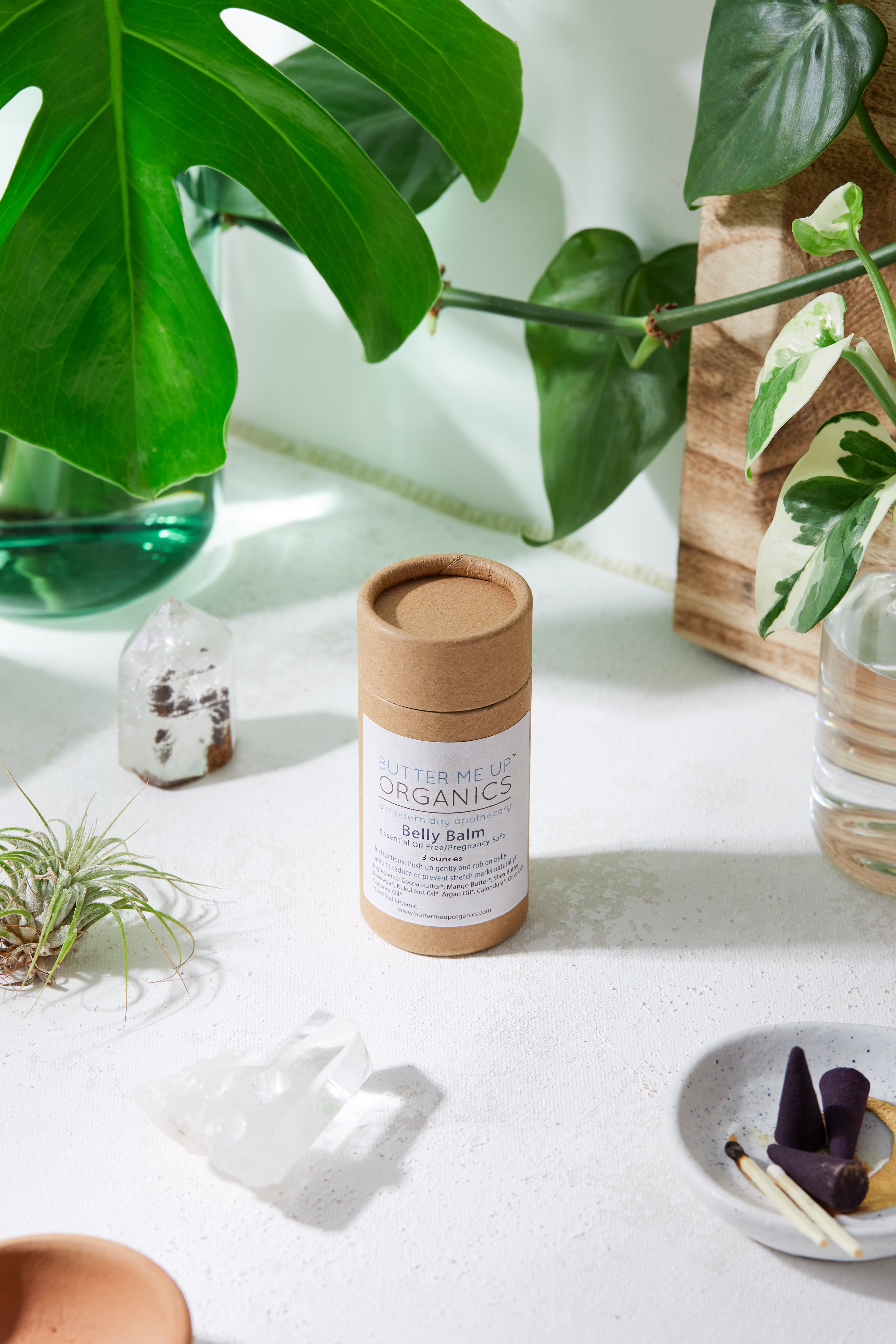 Belly Balm / Organic Pregnancy Balm / Strech Mark Balm by Butter Me Up Organics