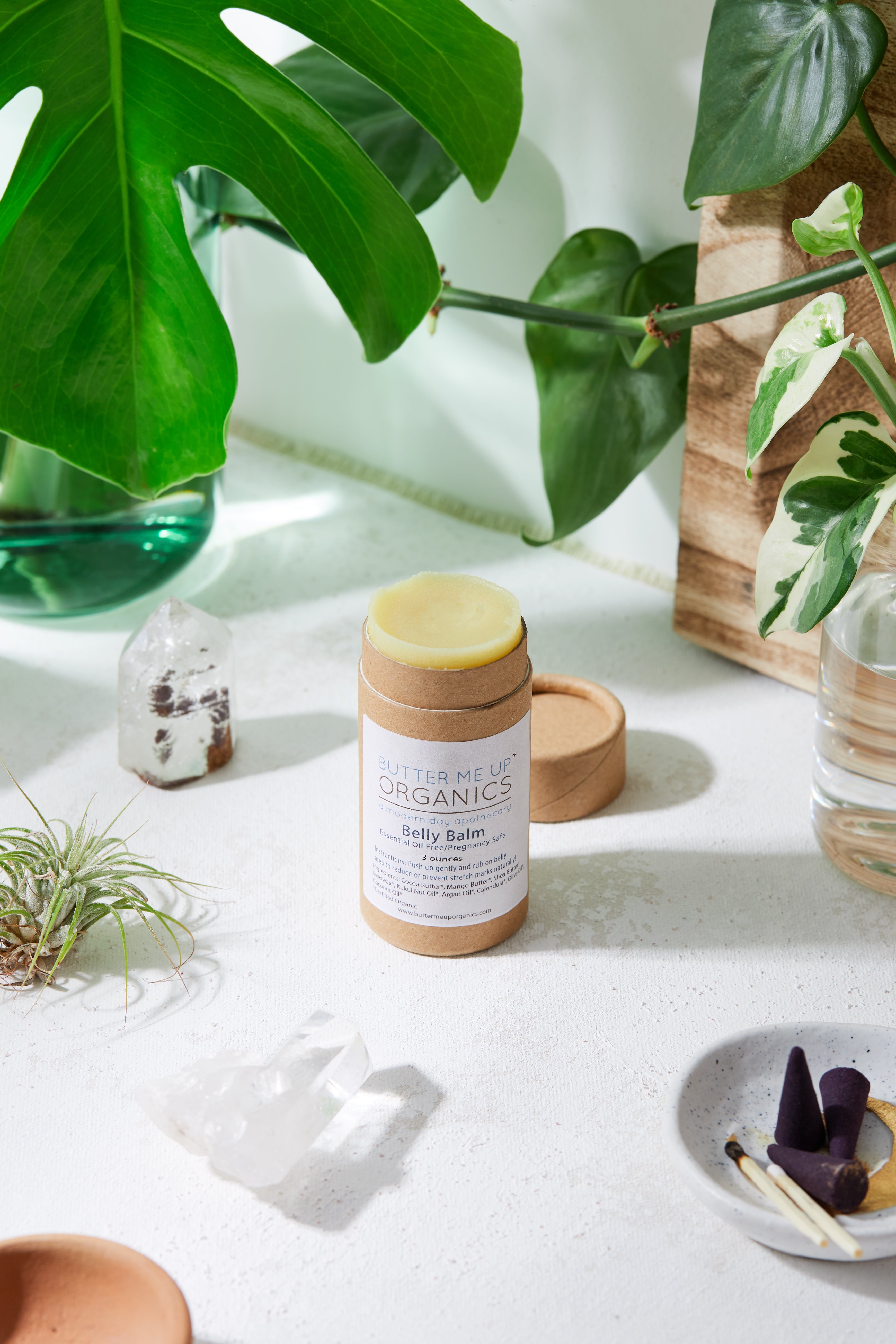 Belly Balm / Organic Pregnancy Balm / Strech Mark Balm by Butter Me Up Organics