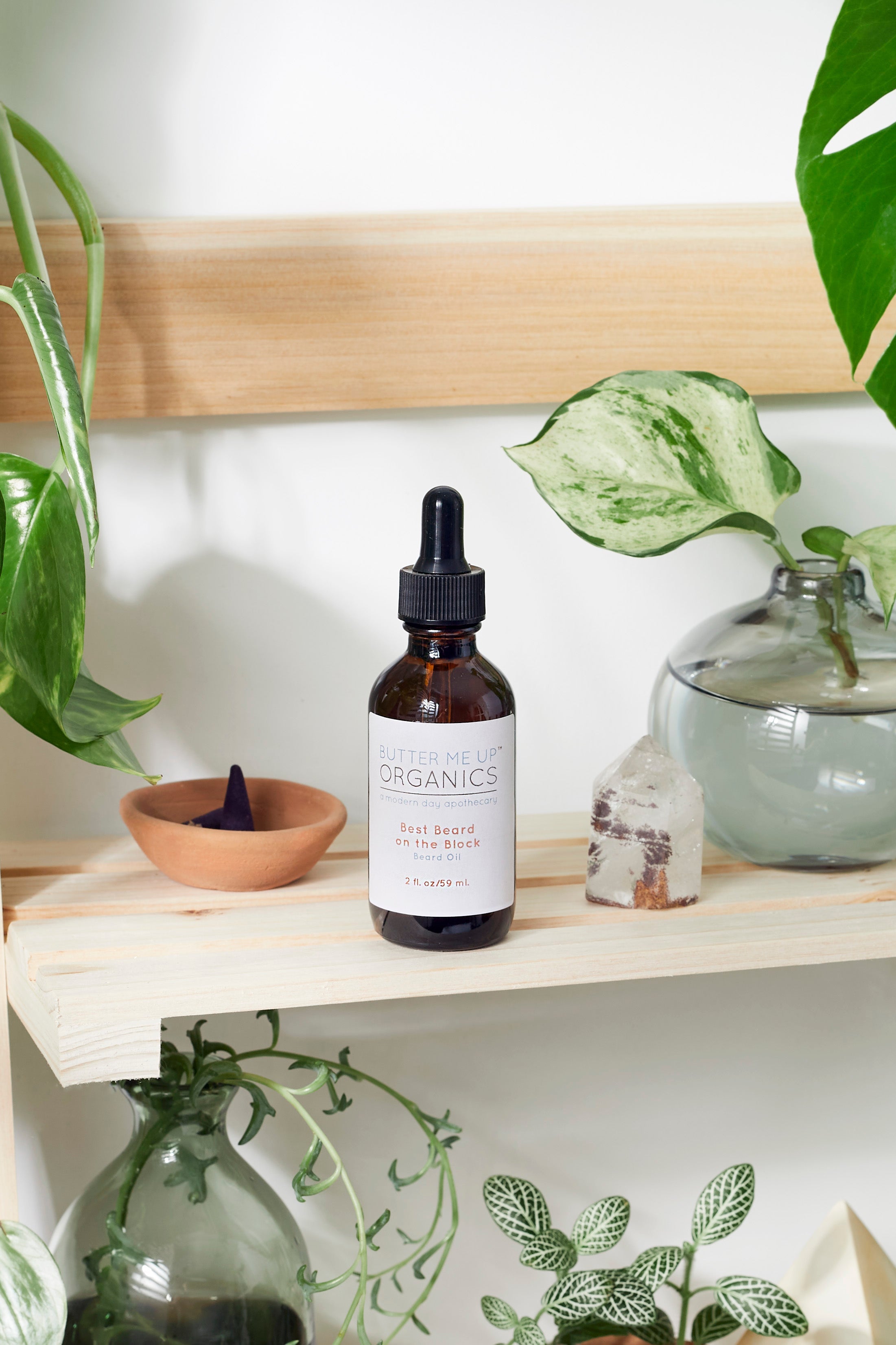 Best Beard On The Block Organic Beard Oil by Butter Me Up Organics