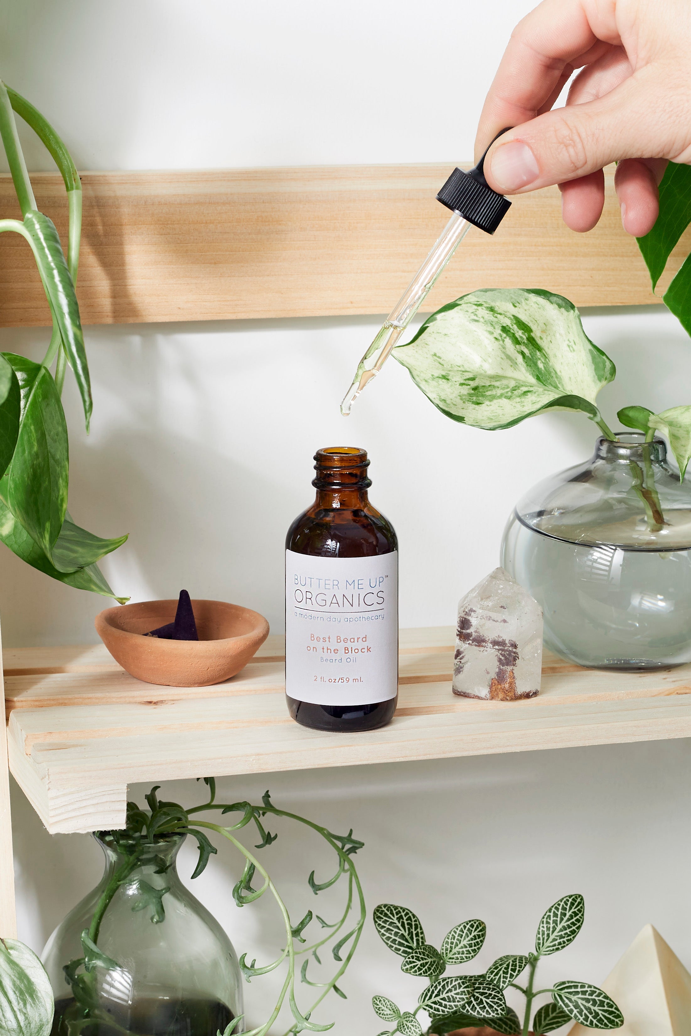 Best Beard On The Block Organic Beard Oil by Butter Me Up Organics