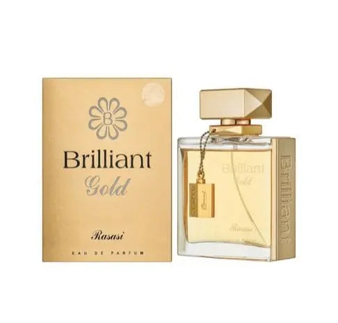 Brilliant Gold By Rasasi Unisex 3.4 oz Eau De Parfum Spray by perfumesandrea
