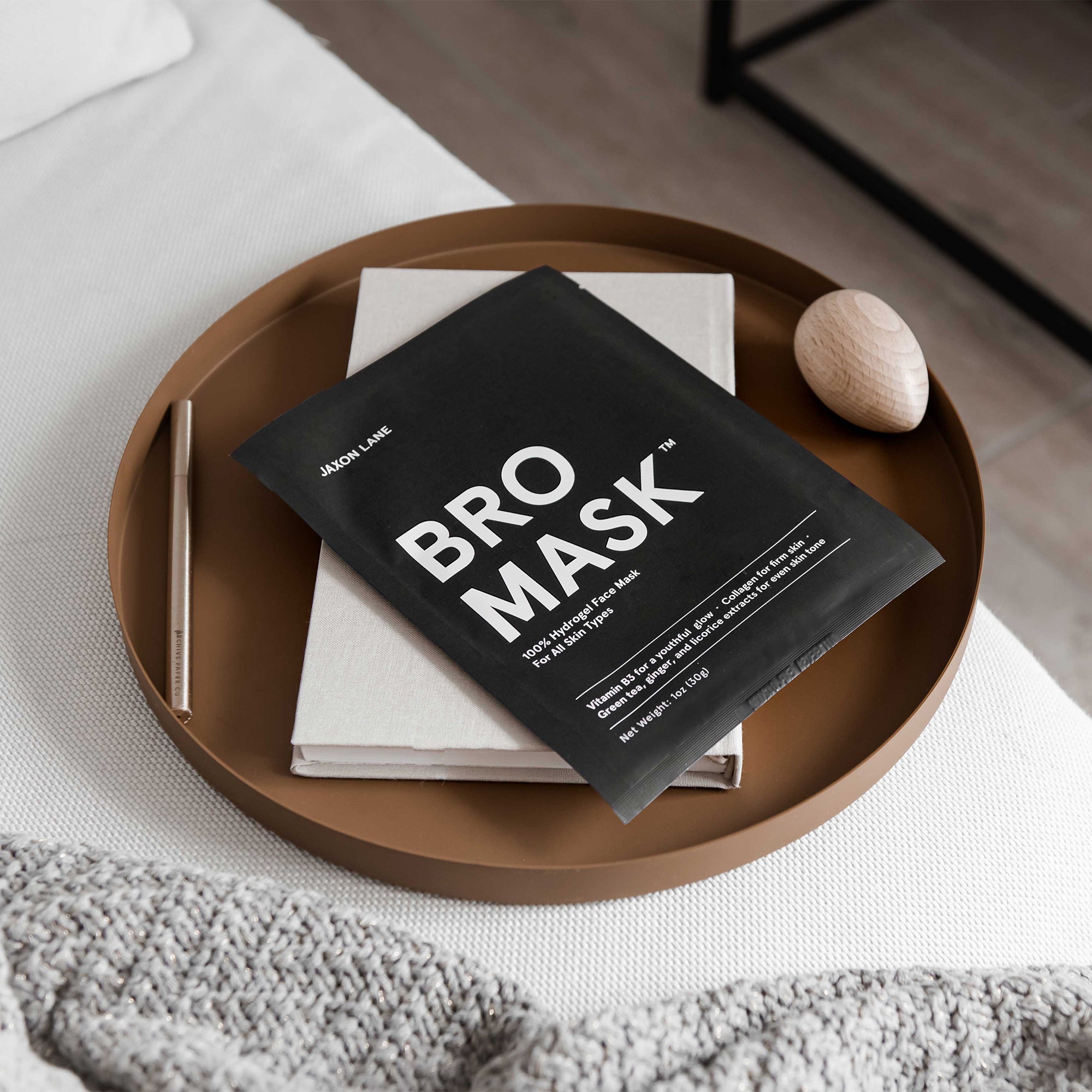 Bro Mask - Hydrogel Sheet Mask (4 Pack) by JAXON LANE