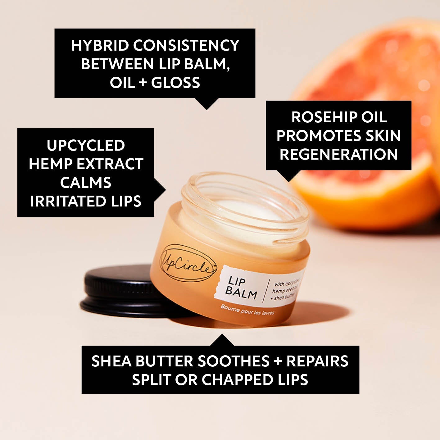 "Under the Mistletoe" Lip Balm Bauble by UpCircle