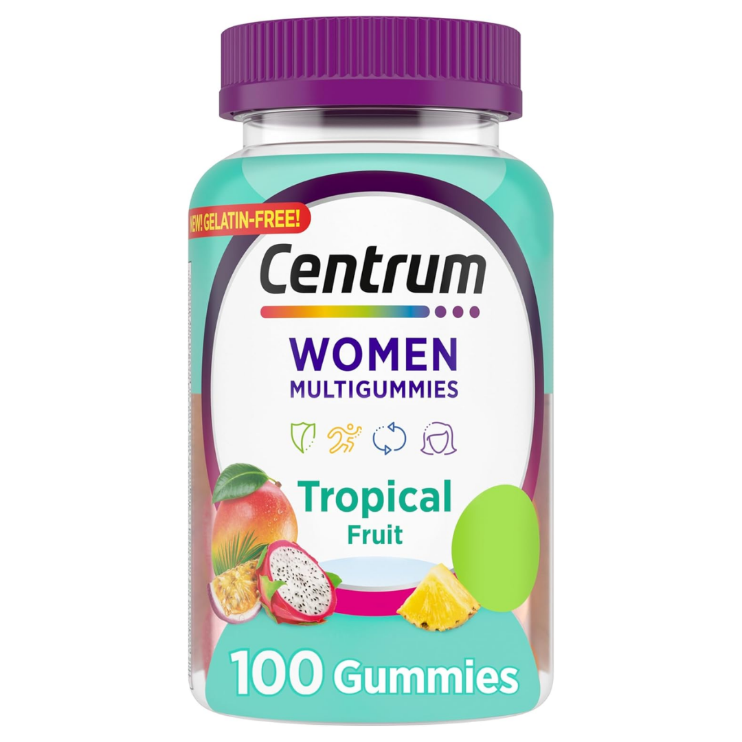 Centrum Women Tropical Punch Multivitamin Gummies (100 count) by Farmacias Savia