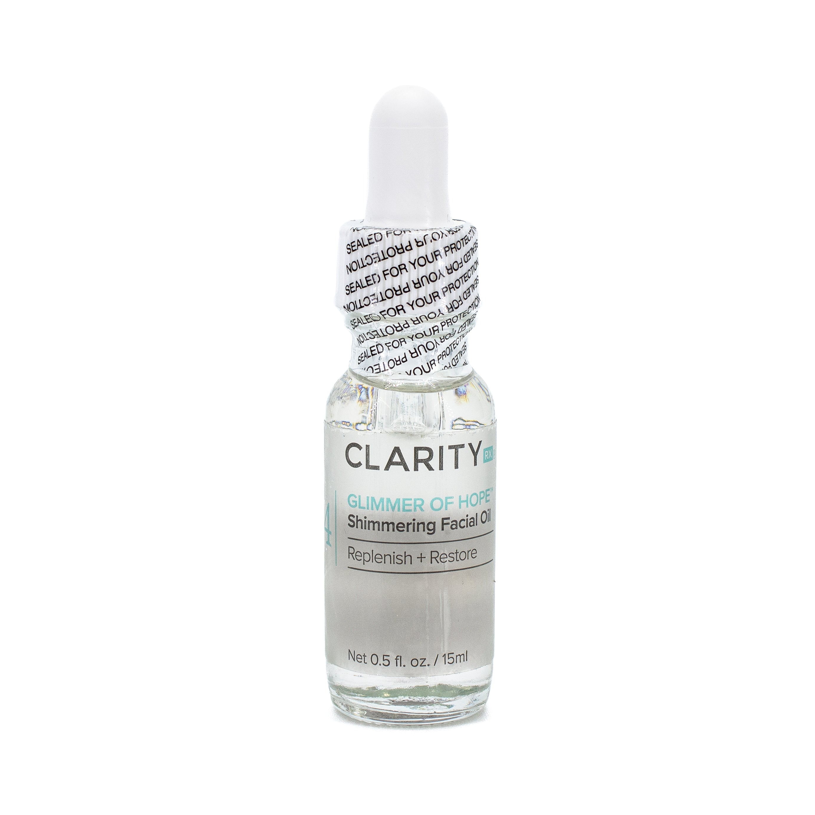 CLARITY RX Glimmer Of Hope Shimmering Facial Oil 0.5oz - Missing Box by This is Beauty US