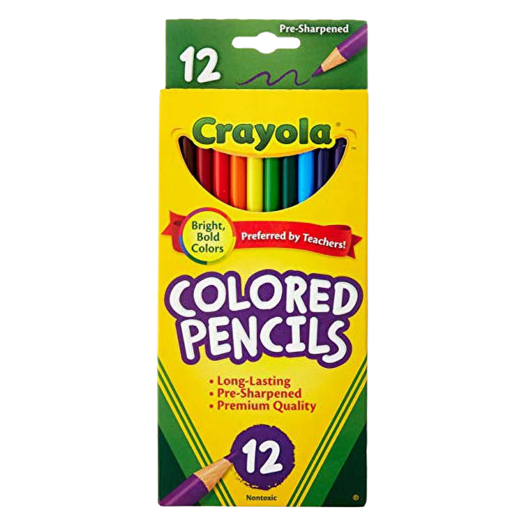 Crayola Lápices de Colores Pre-Afilados (12 unidades) by Farmacias Savia