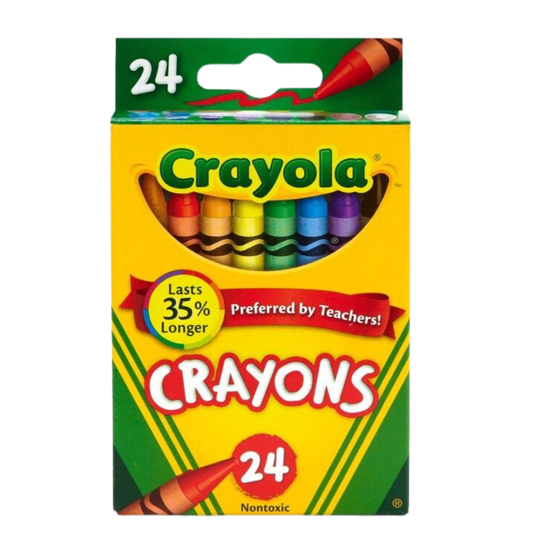 Crayola Crayons (24 pack) by Farmacias Savia