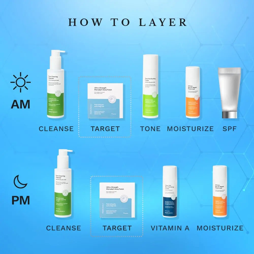 Ultra-Strength Microdart Acne Patch by Clearly Basics