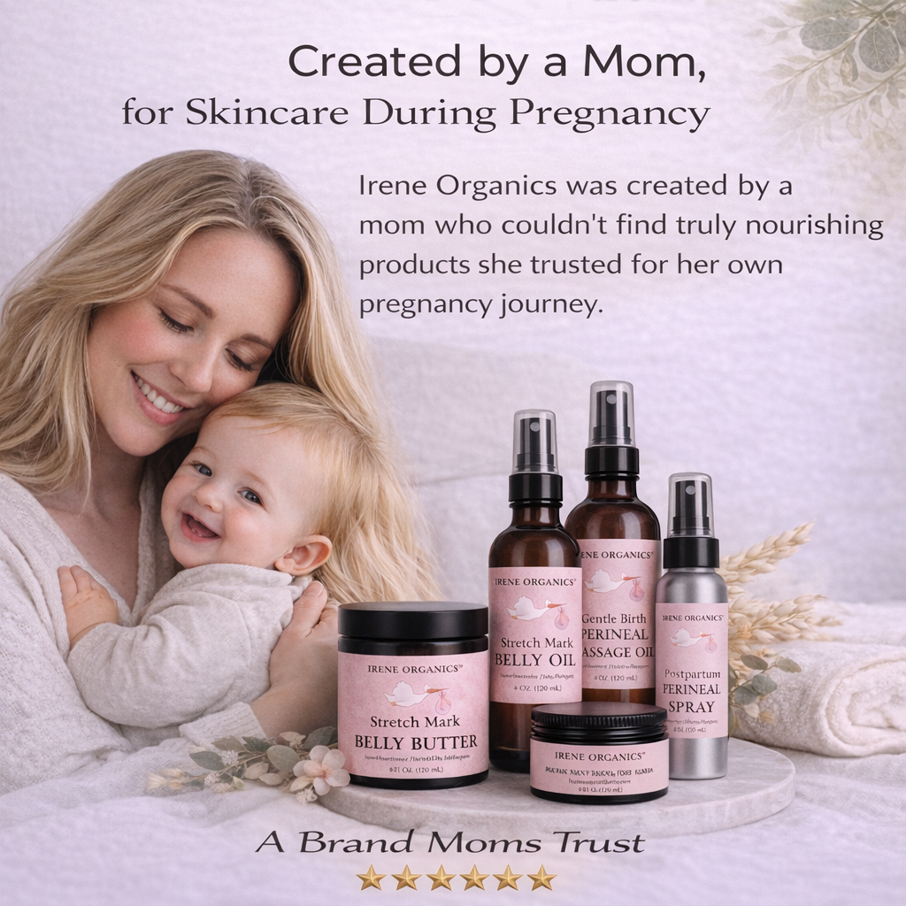 Complete Pregnancy & Postpartum Care Routine by Irene Organics