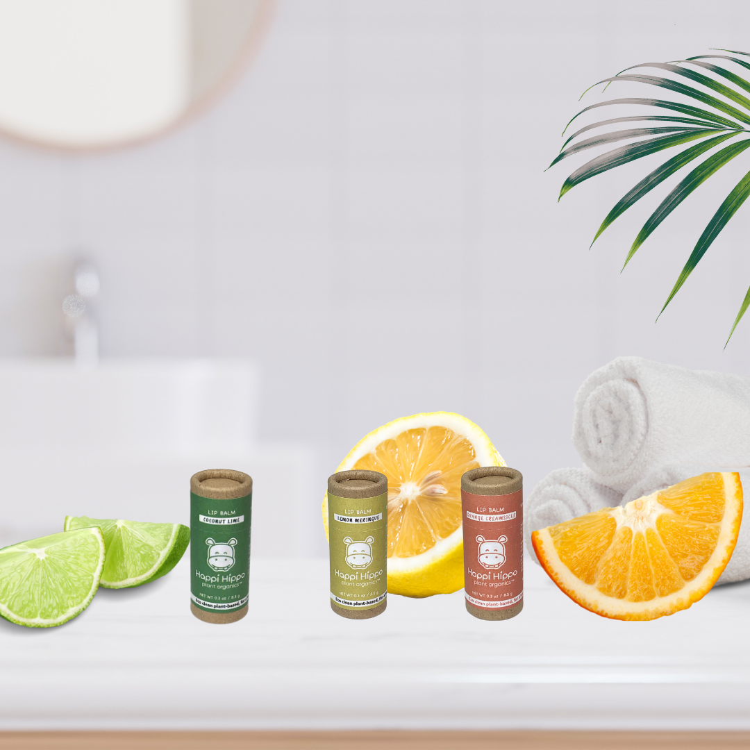 Vegan Lip Balm Trios by Hippotanicals
