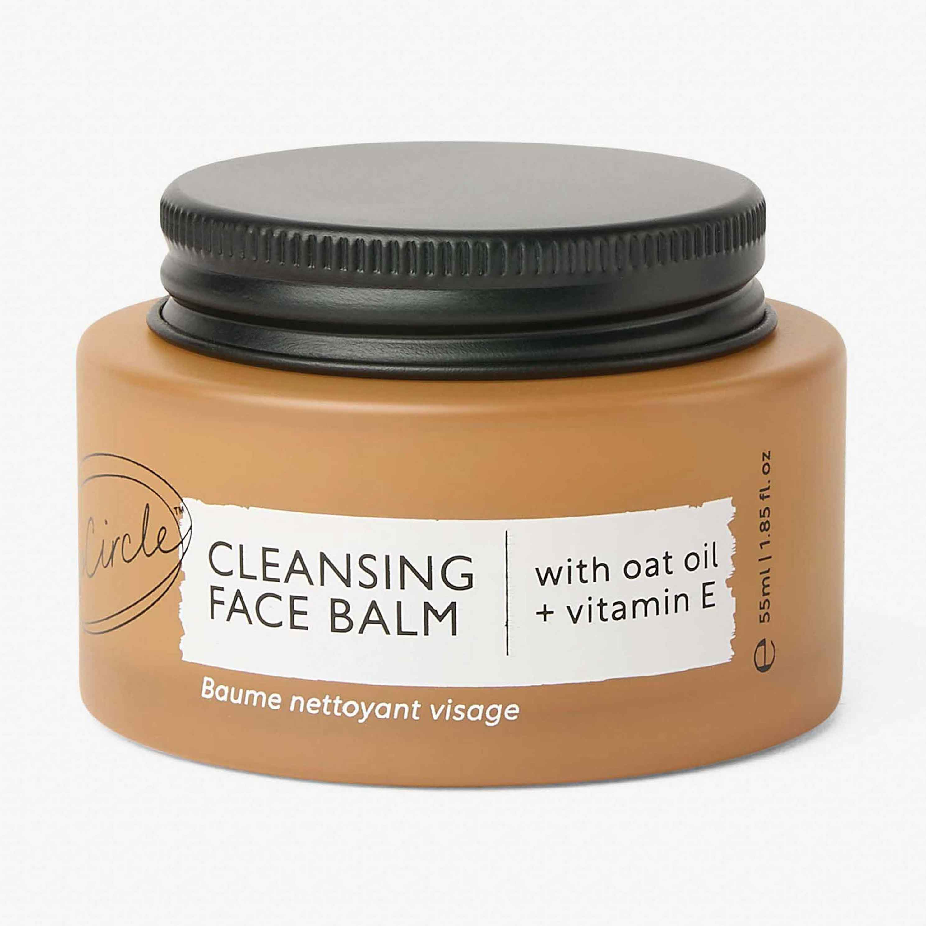 Cleansing Face Balm with Oat Oil + Vitamin E by UpCircle